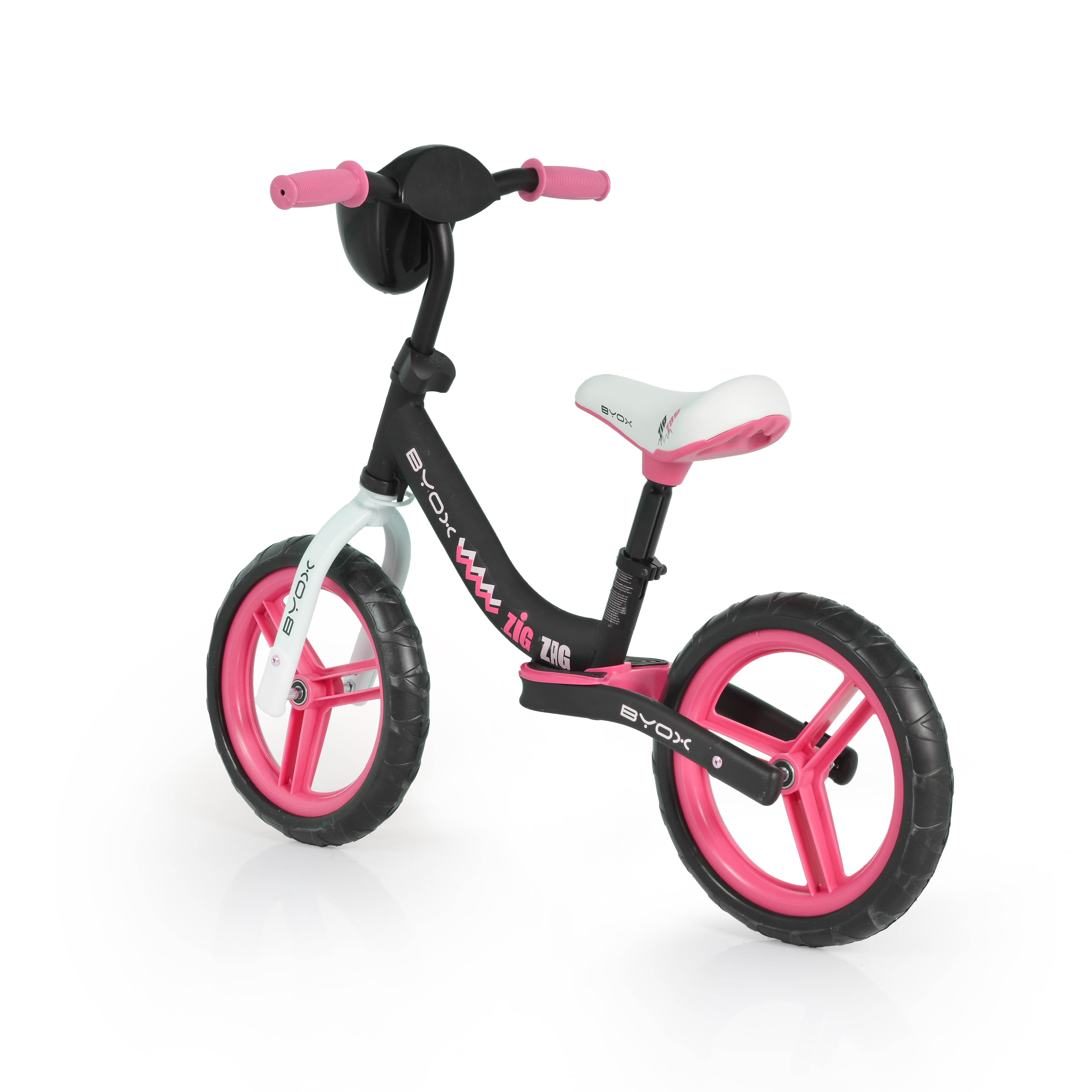 Balance bicycle Zig Zag pink