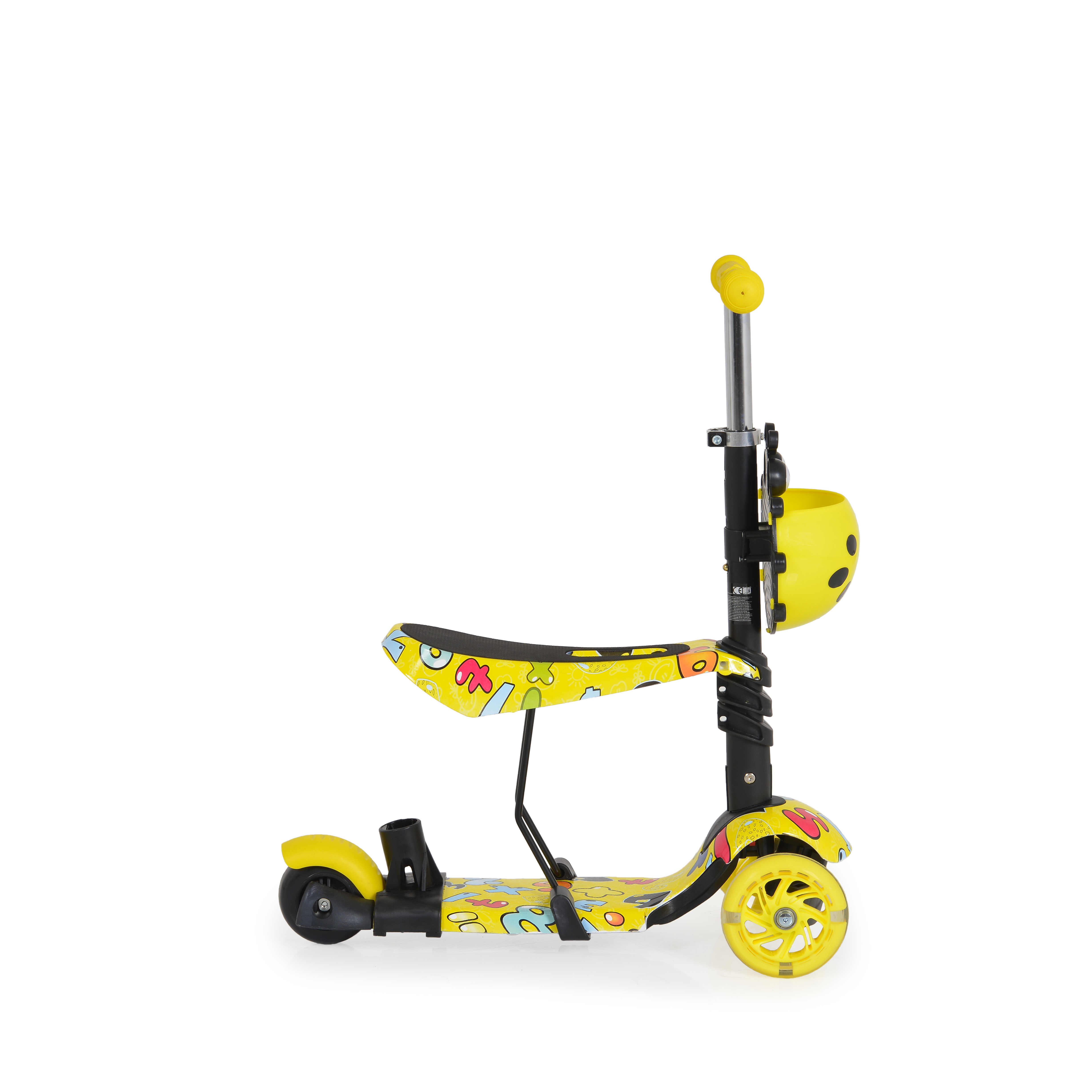 Scooter Lollipop yellow