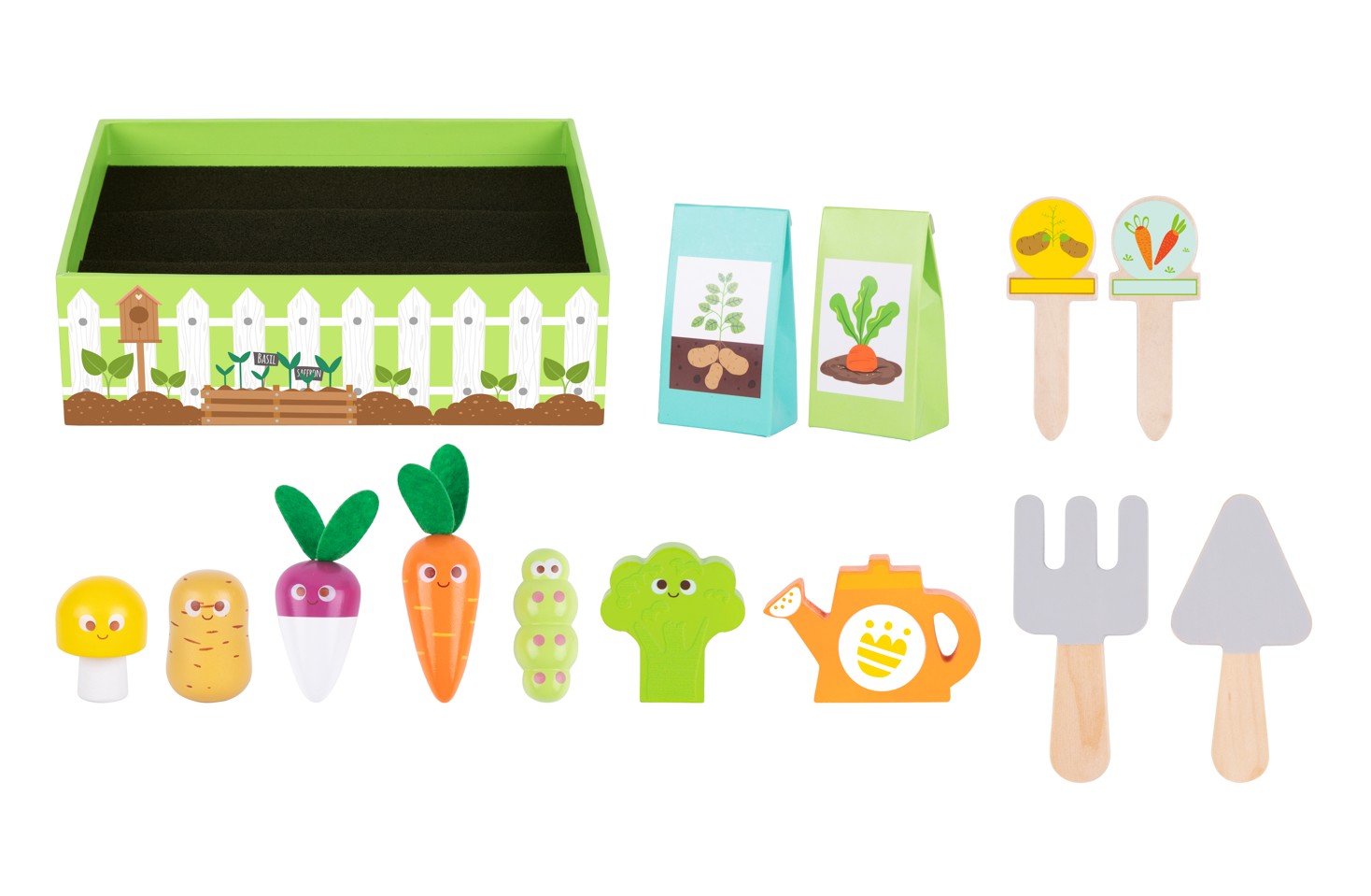 Tooky Toy TK315 My little garden 14 pcs