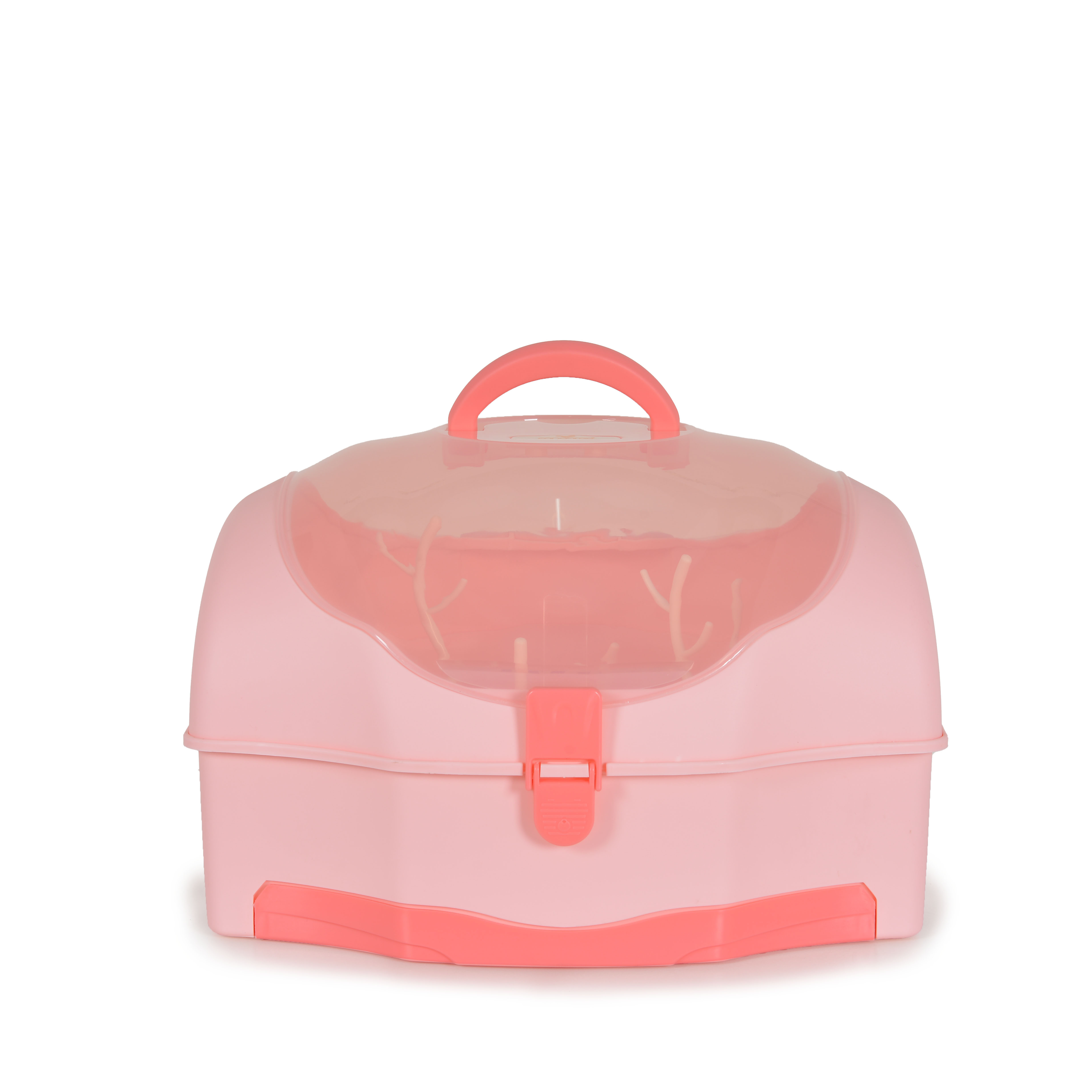 Bottle drying rack Blooming pink
