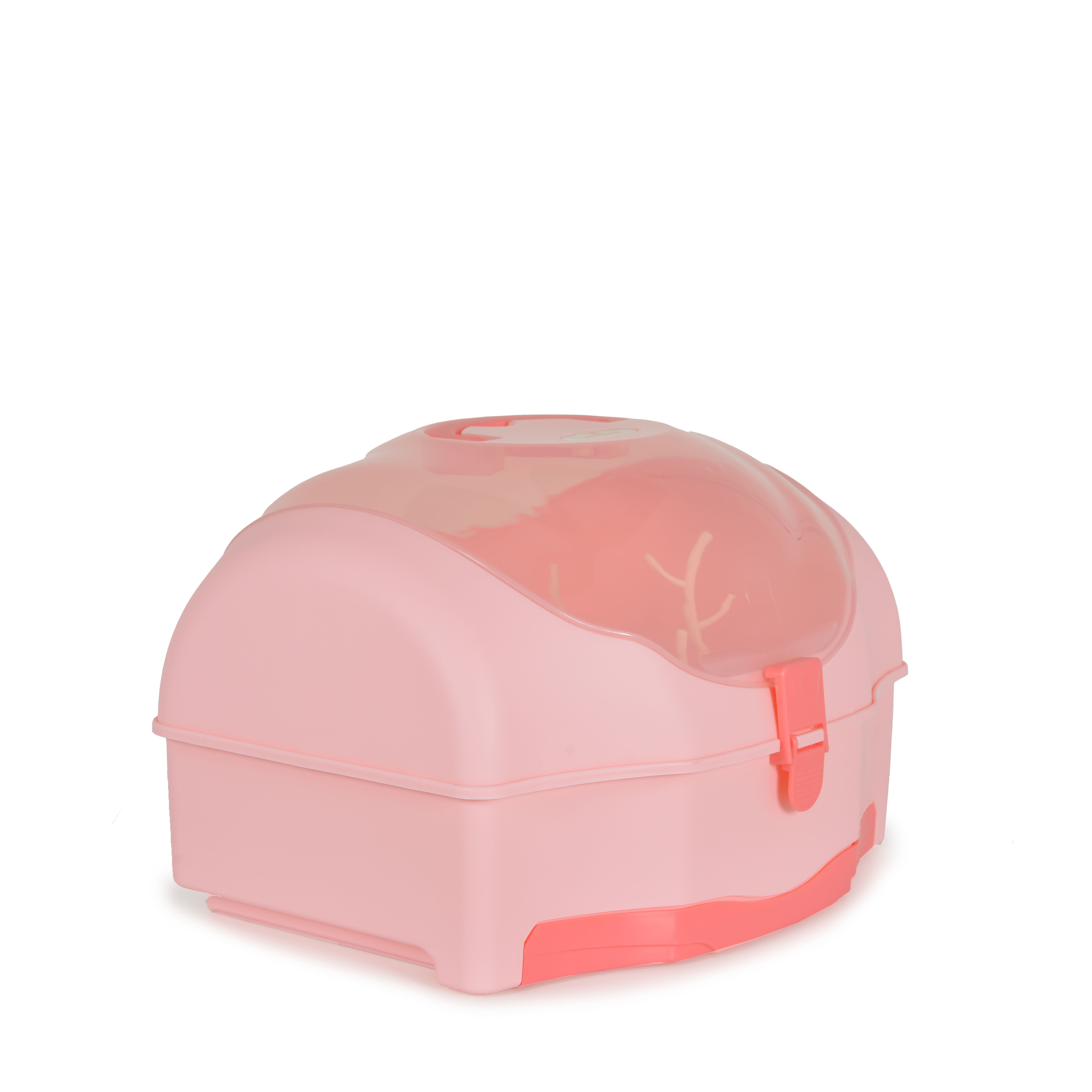 Bottle drying rack Blooming pink