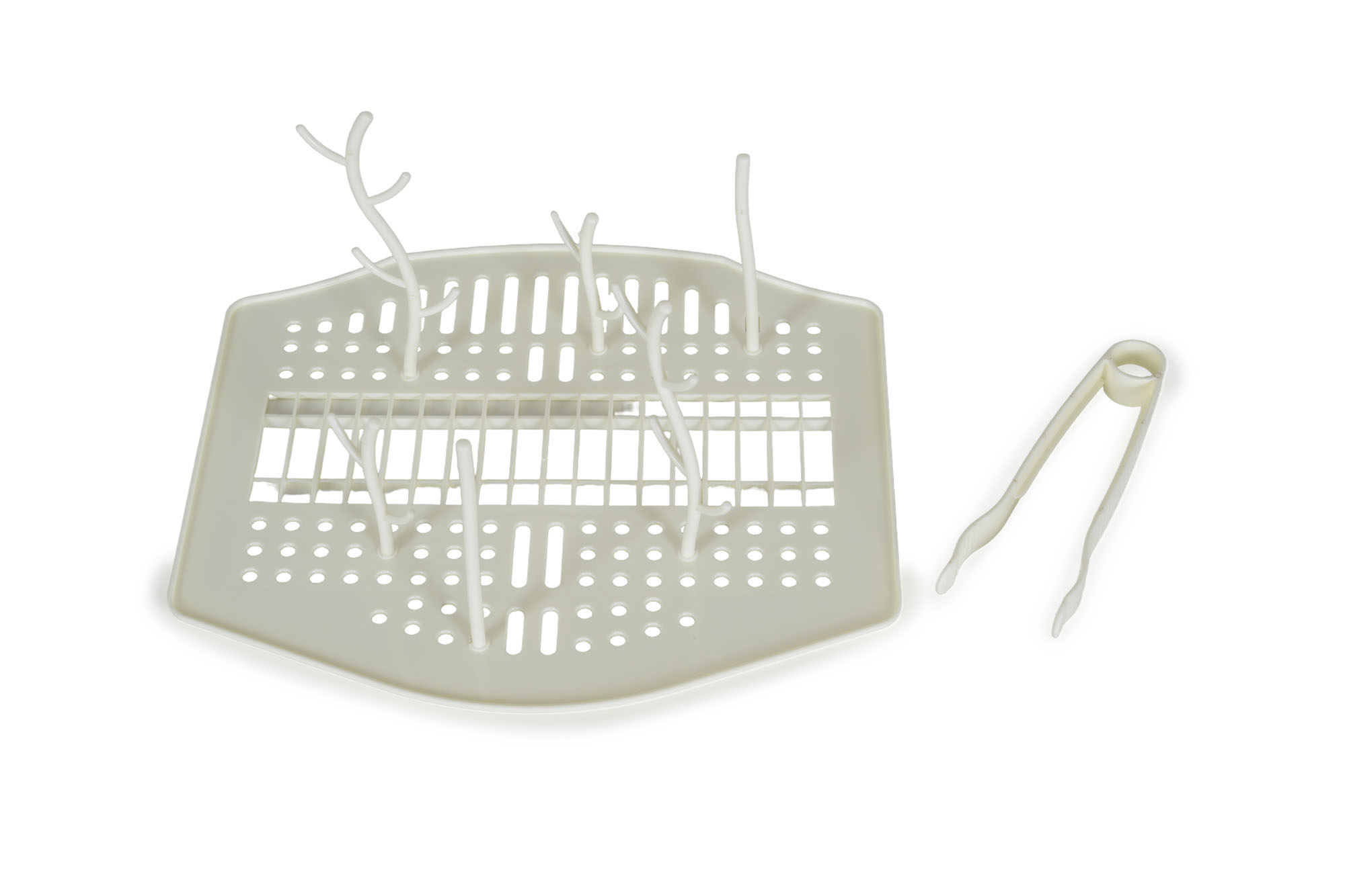 Bottle drying rack Blooming pink