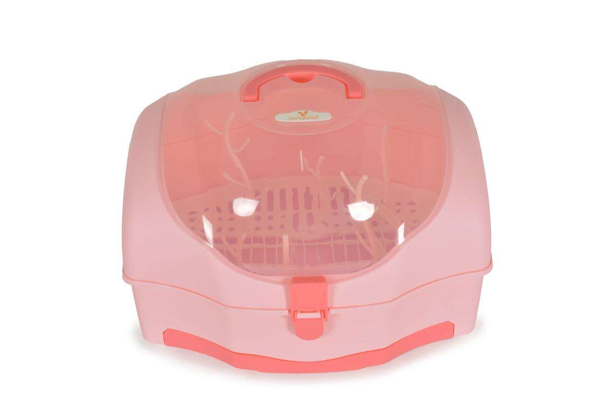 Bottle drying rack Blooming pink