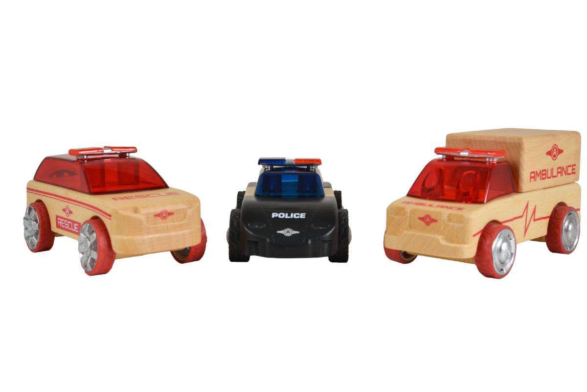 Mini 3-Pack Rescue Vehicles 53106
