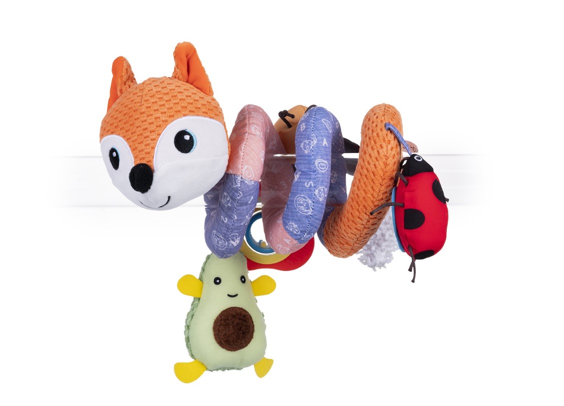 Bali Bazoo 80566 Fox Crib Spiral Orange