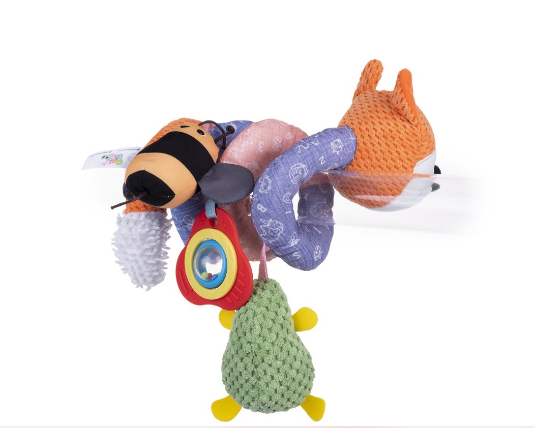 Bali Bazoo 80566 Fox Crib Spiral Orange