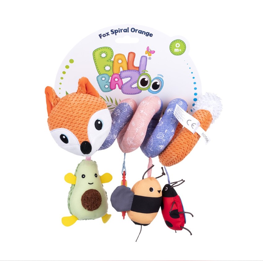 Bali Bazoo 80566 Fox Crib Spiral Orange