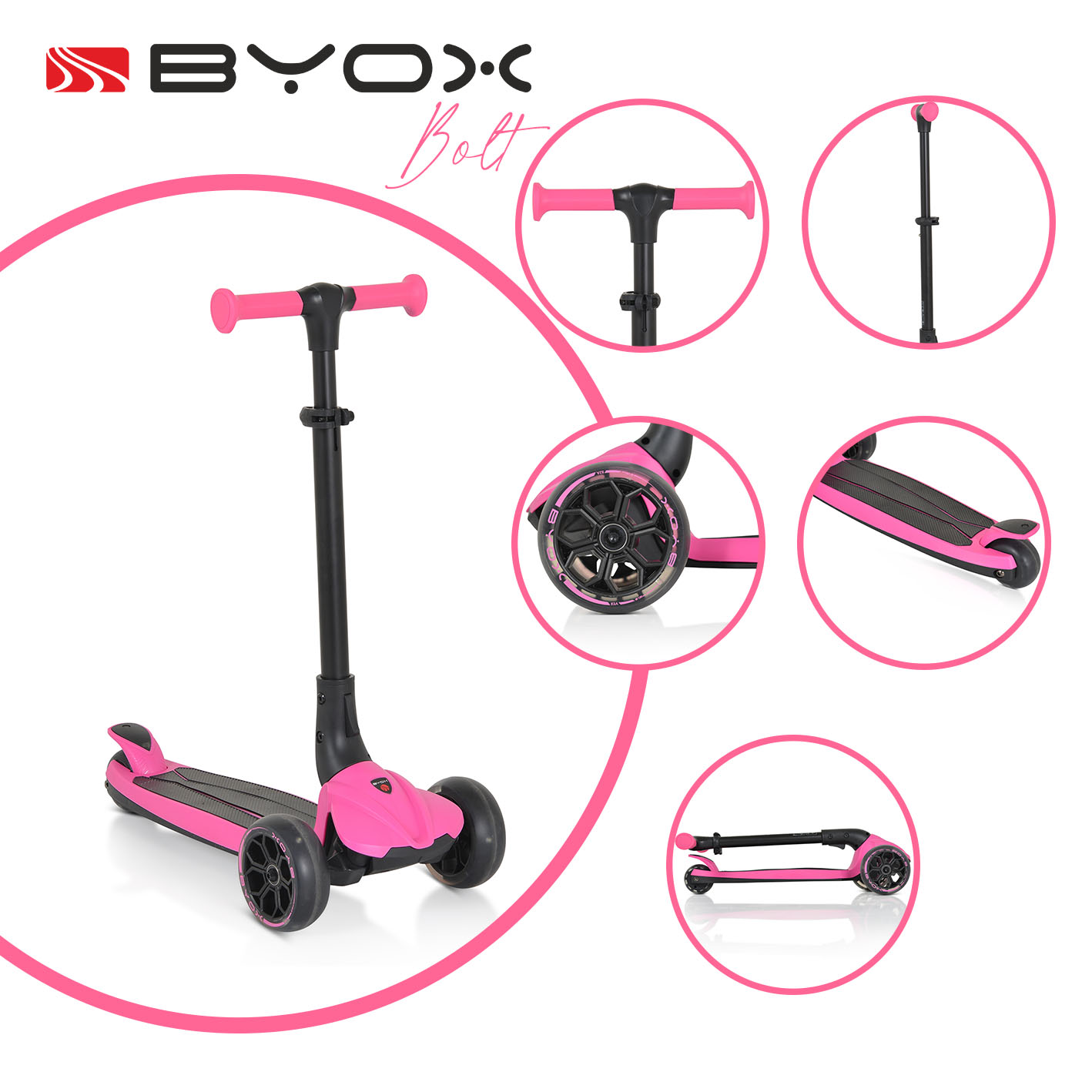 Scooter Bolt pink
