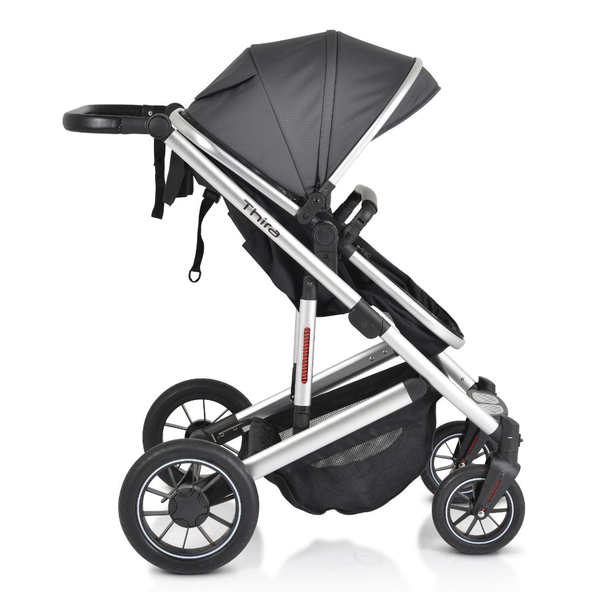 Комбинирана количка Thira сив