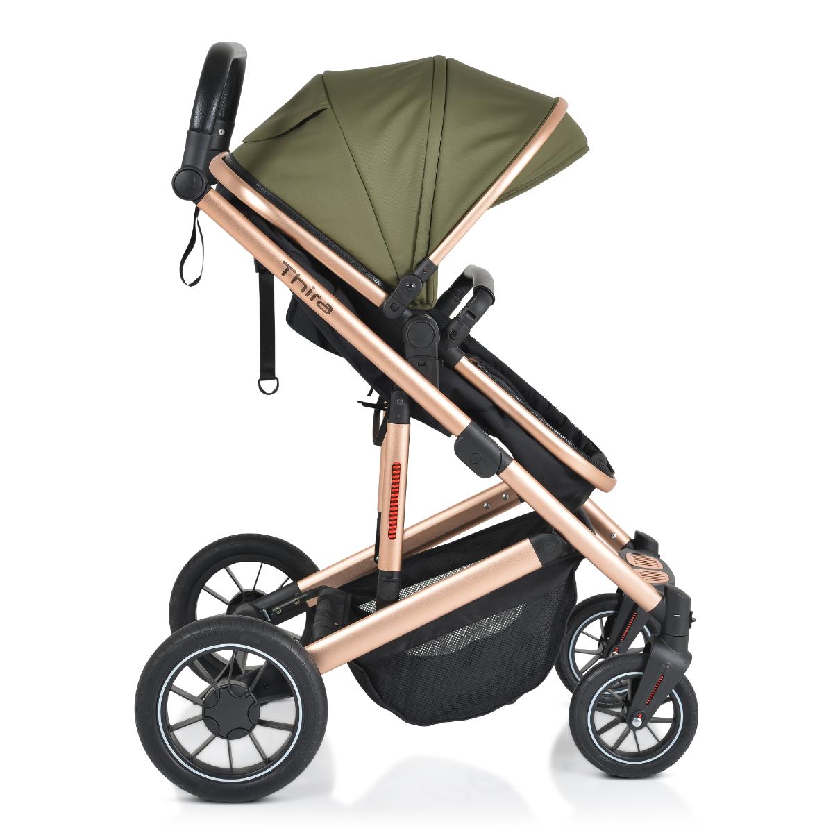 Комбинирана количка Thira зелен