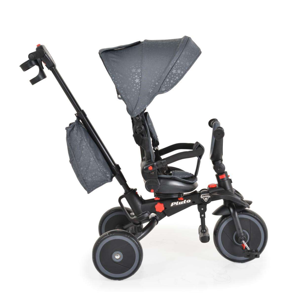 Childrens tricycle Pluto gray