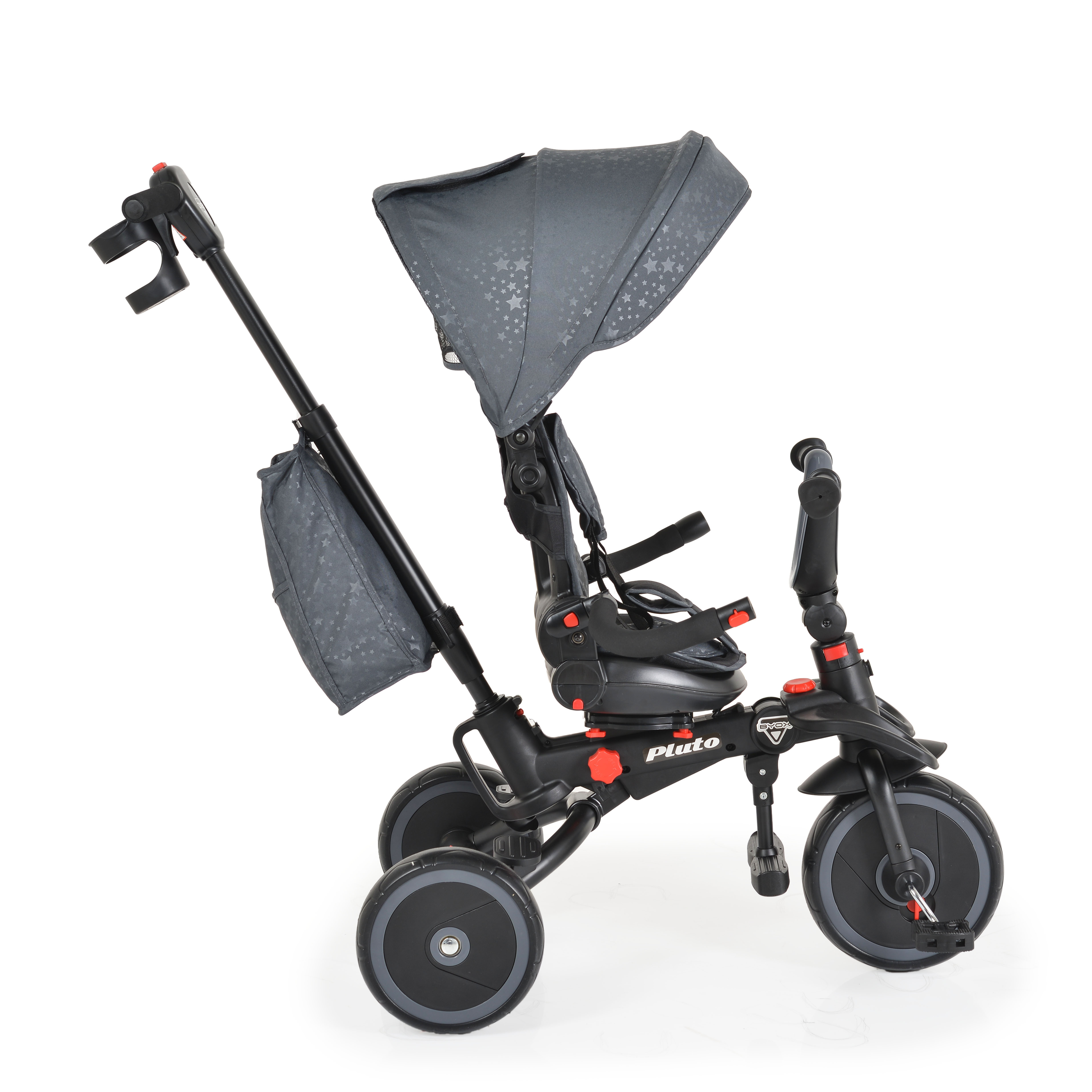 Childrens tricycle Pluto gray