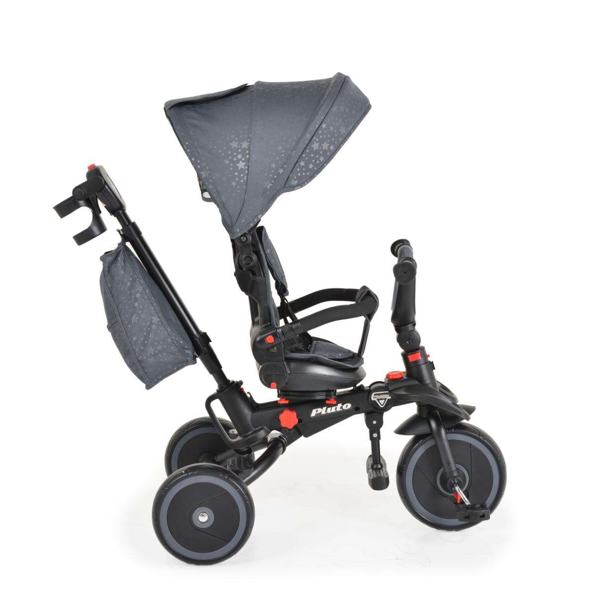Childrens tricycle Pluto gray