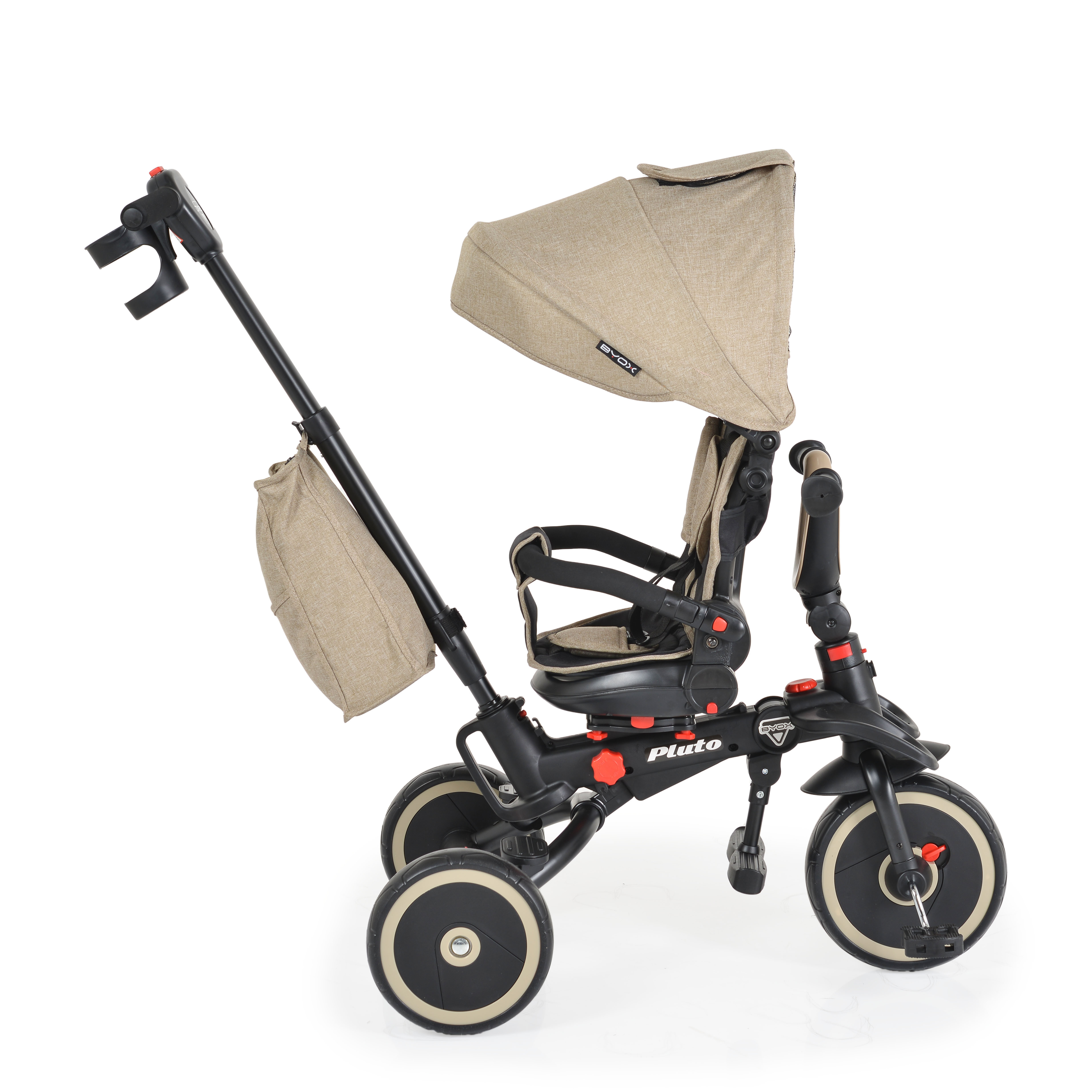 Childrens tricycle Pluto beige