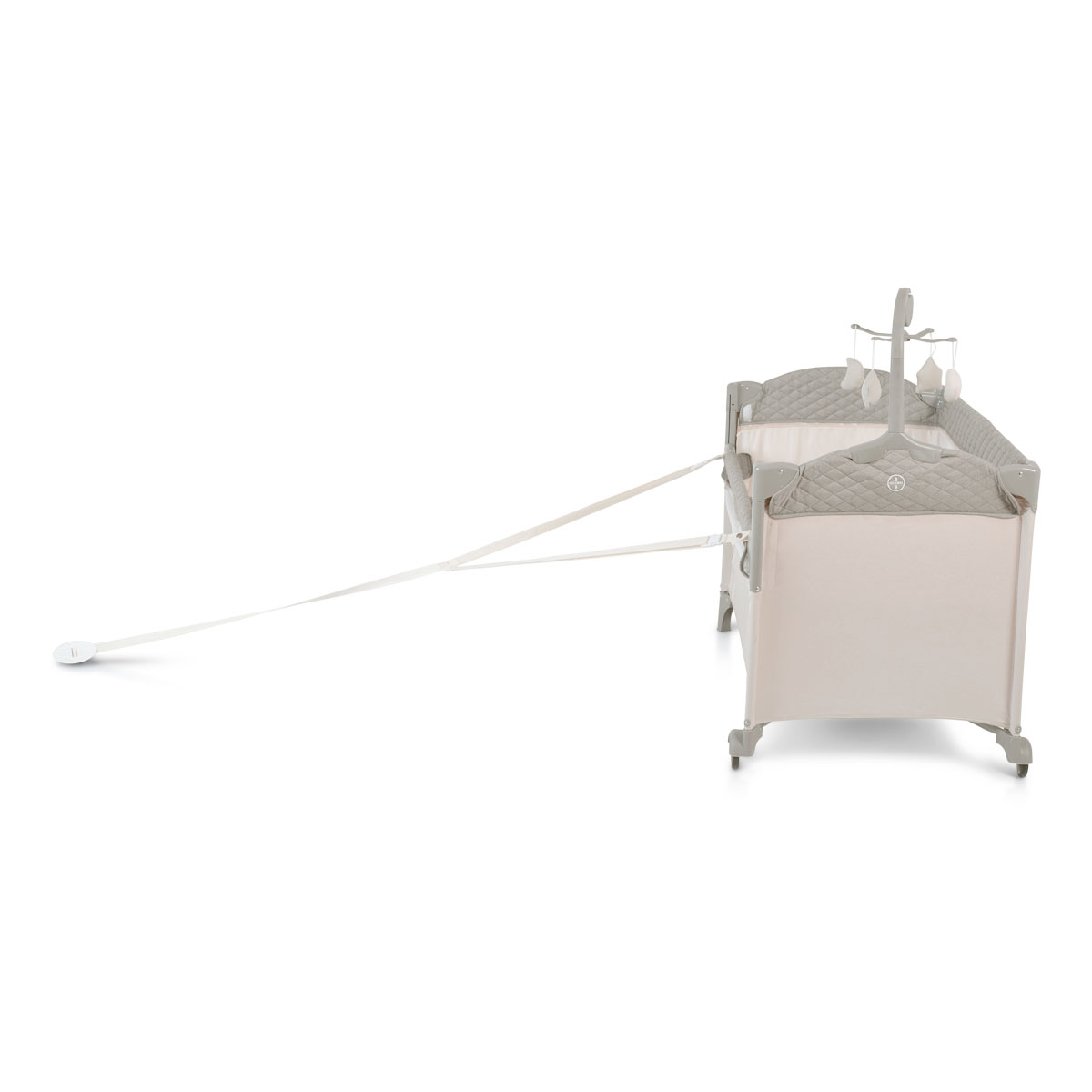 Folding cot Indiana gray