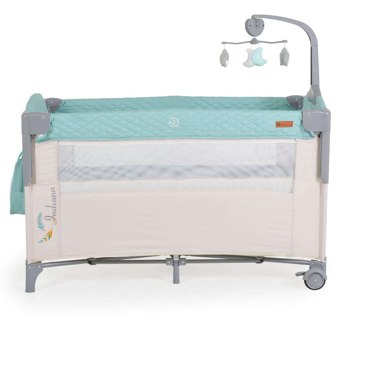Folding cot Indiana menta