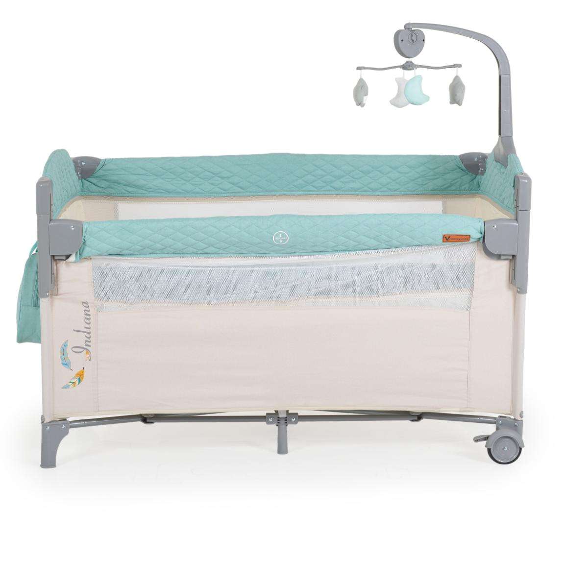 Folding cot Indiana menta