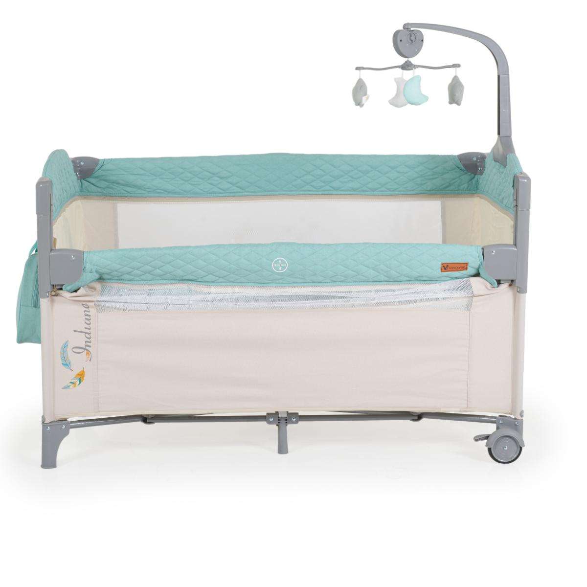 Folding cot Indiana menta