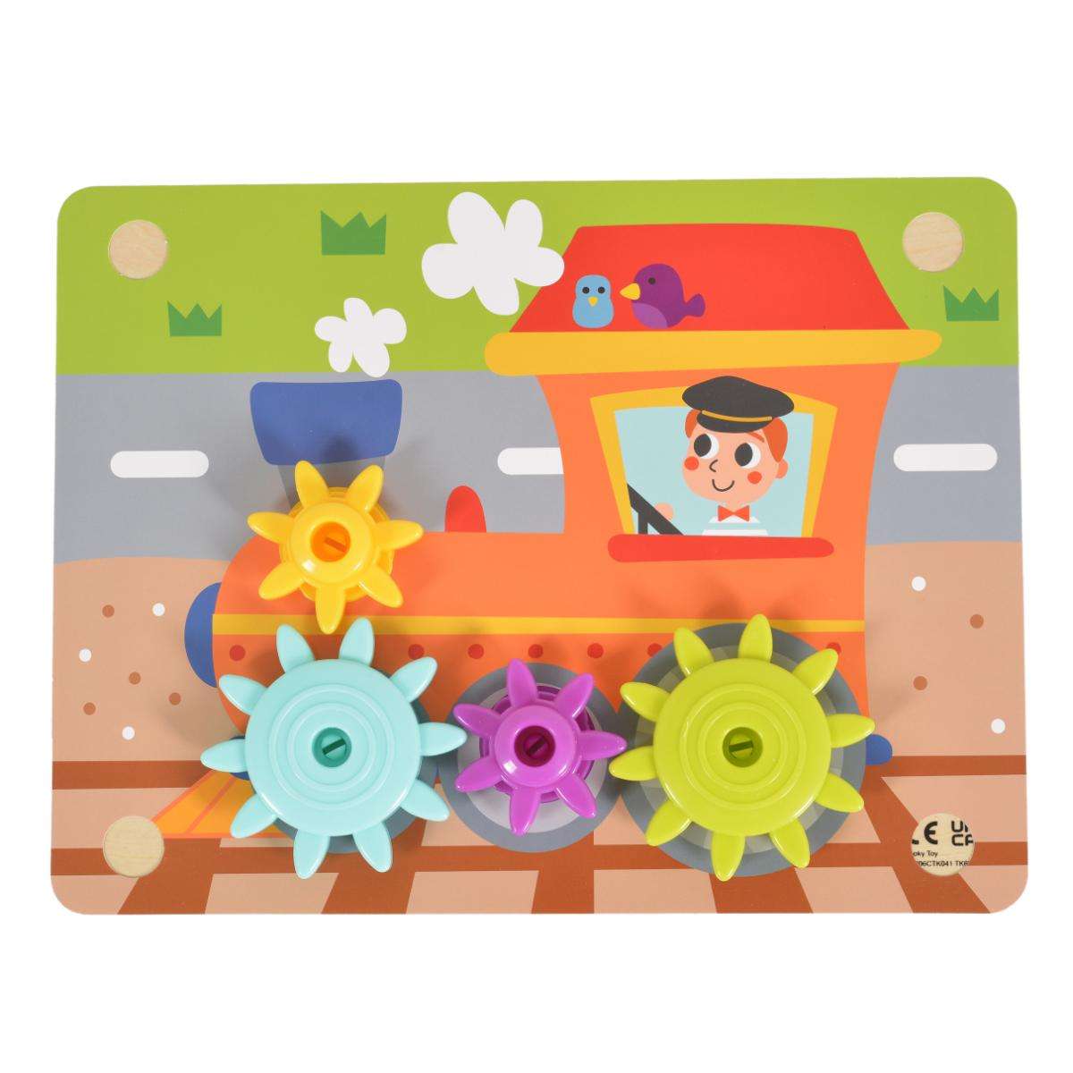 Дървена игра със зъбни колела TK352