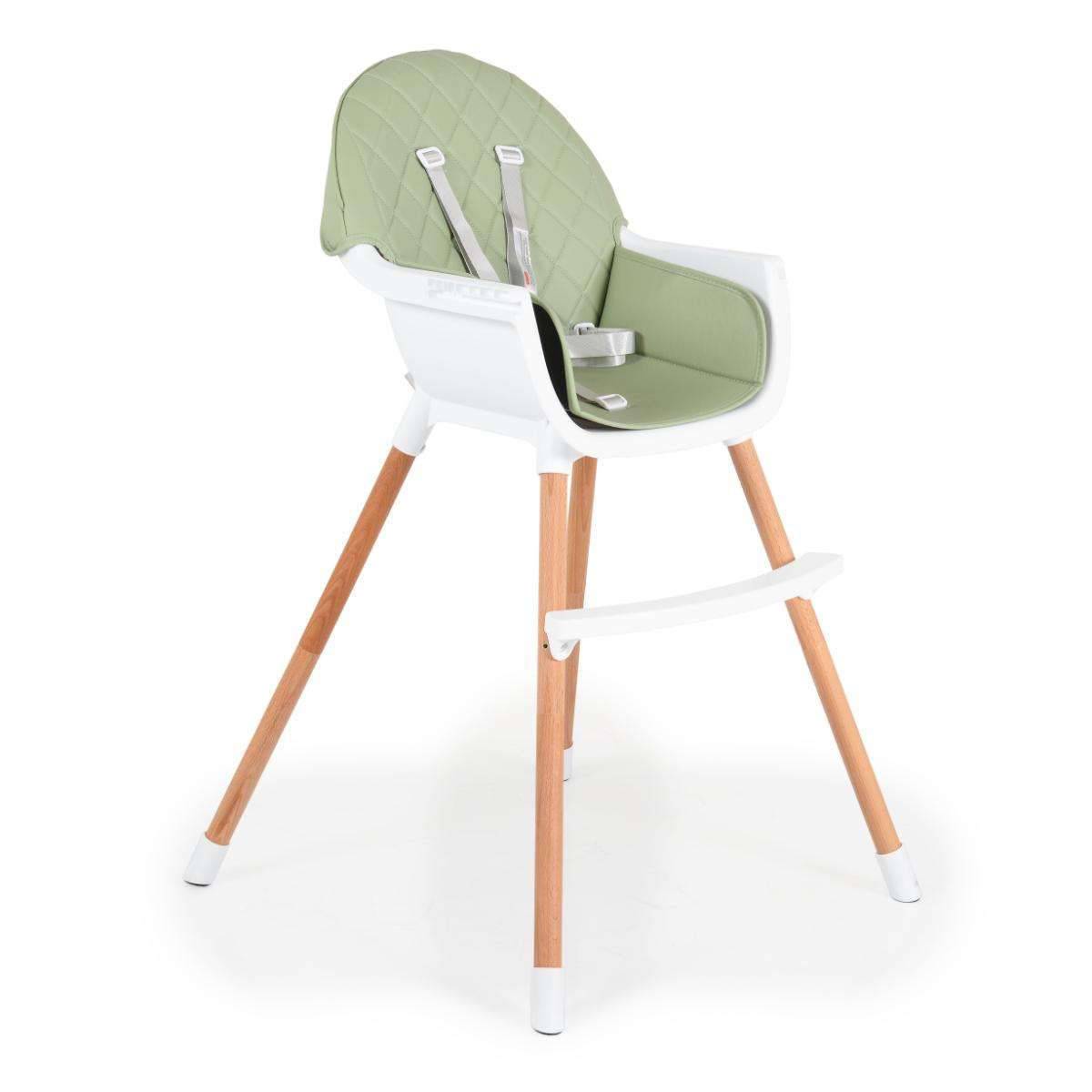 Wooden dining chair Gelato 2in1 mint