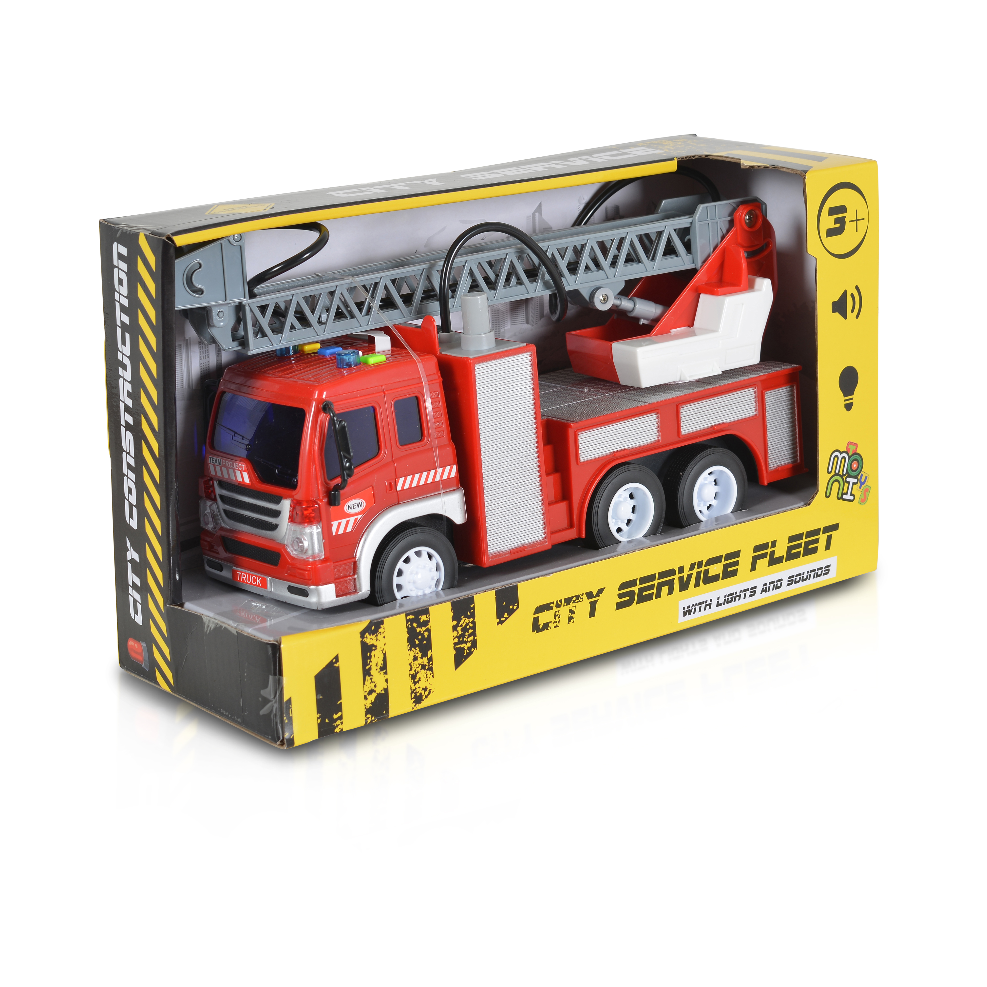 1:16 Fire crane truck with pimp WY351B