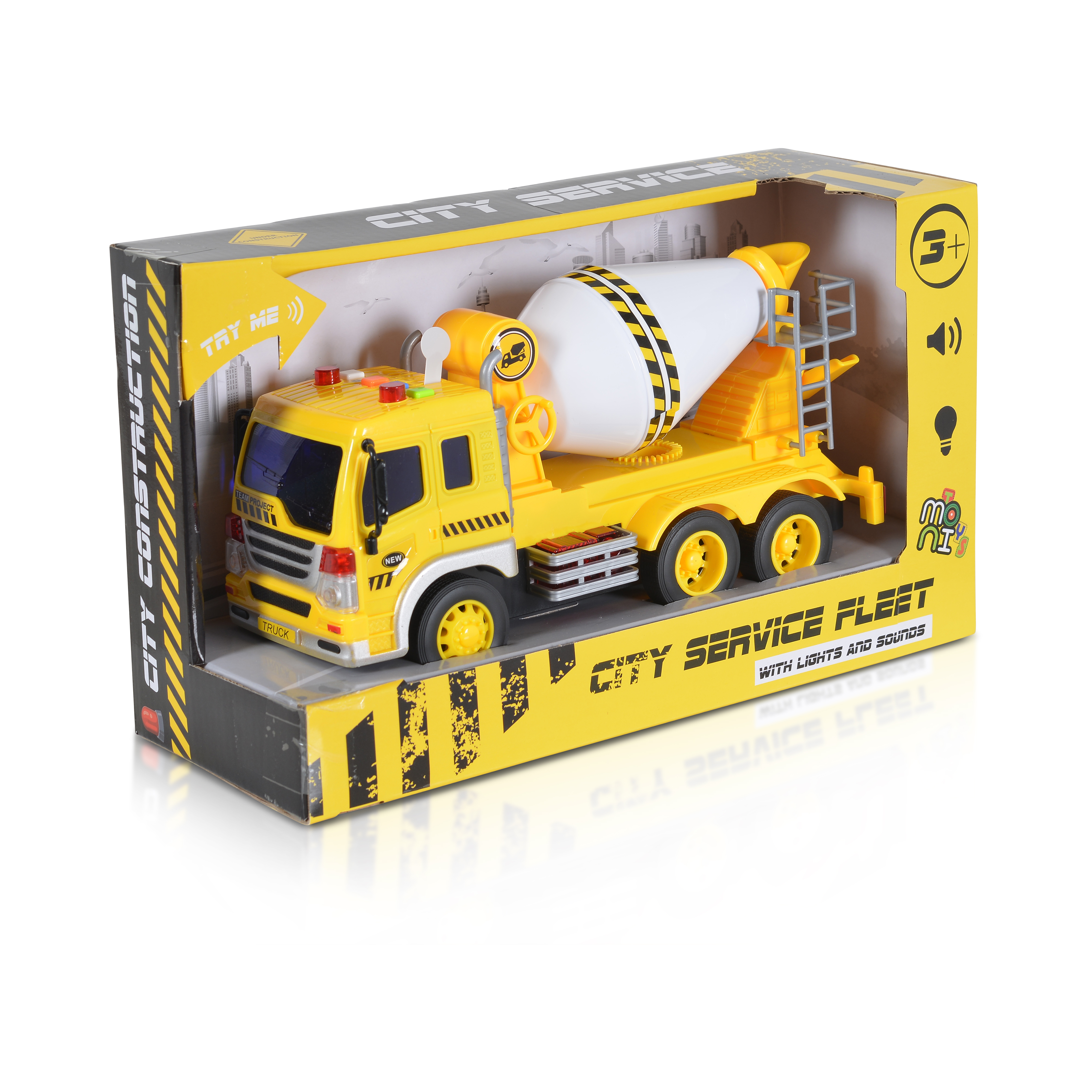 1:16 Concrete truck with ladder WY310C