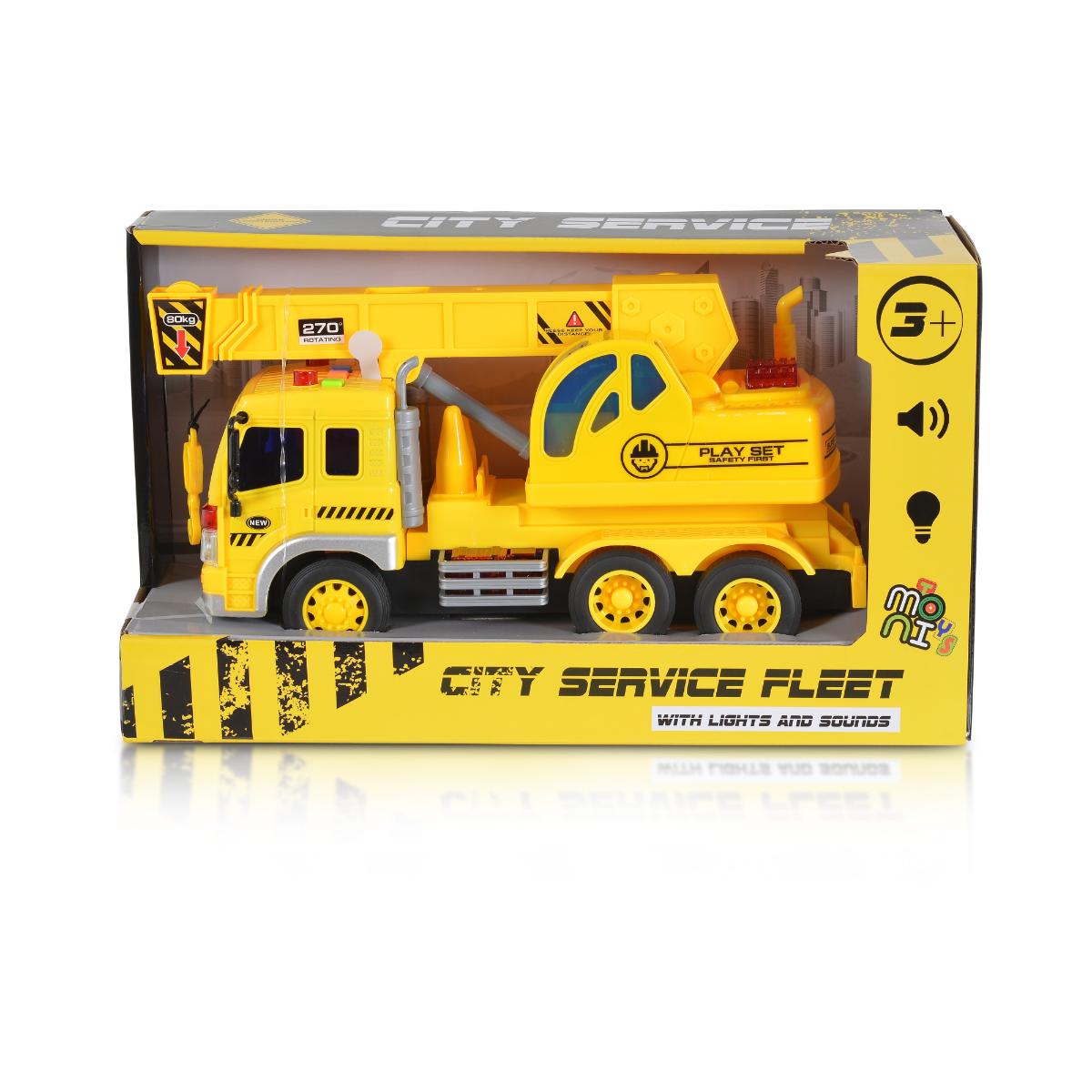 1:16 Truck with crane and cabin WY310E