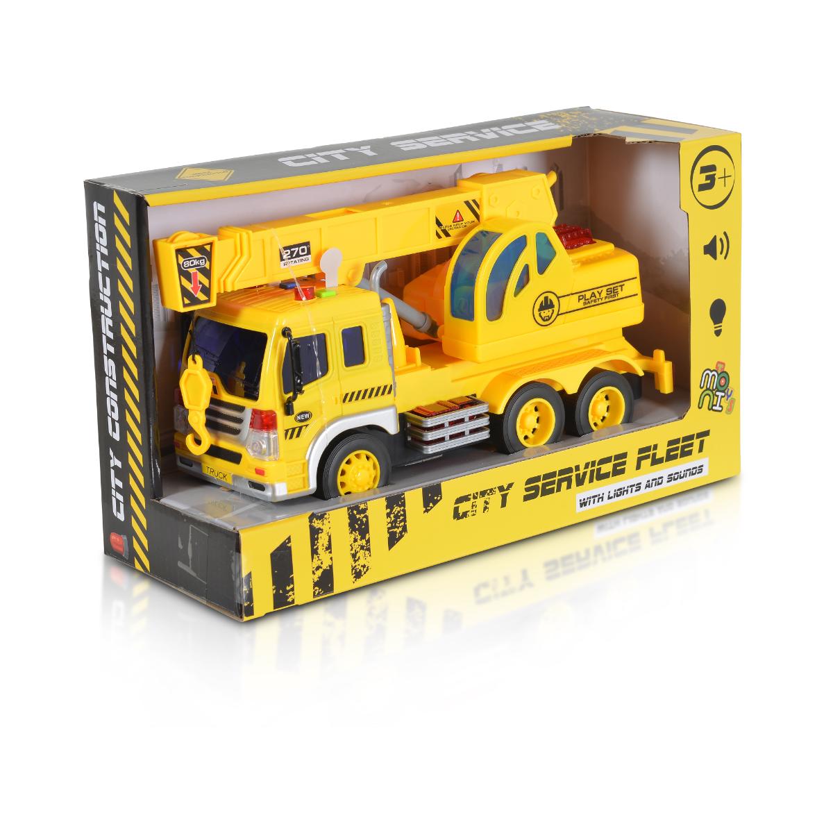 1:16 Truck with crane and cabin WY310E