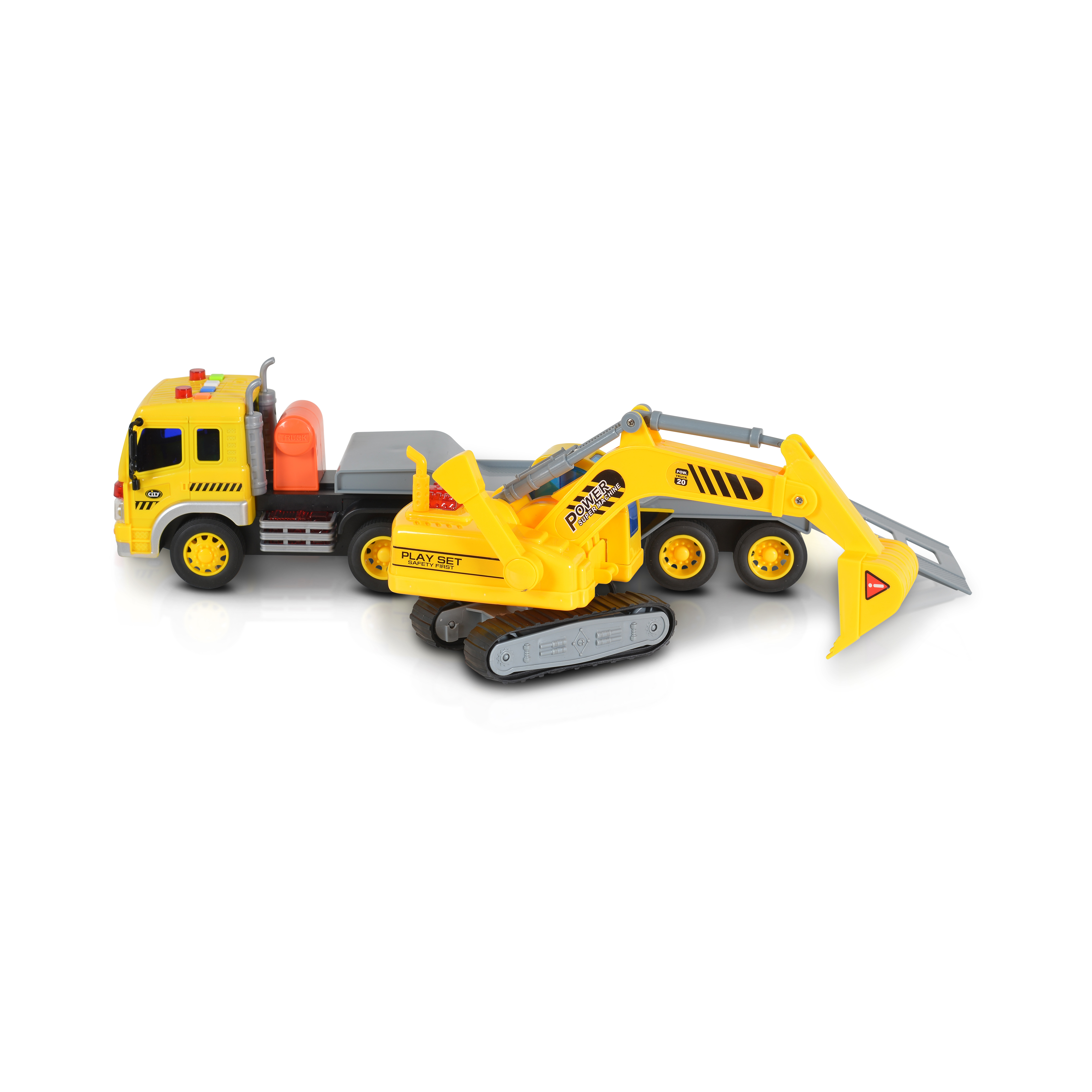 1:16 Truck with excavator WY571A