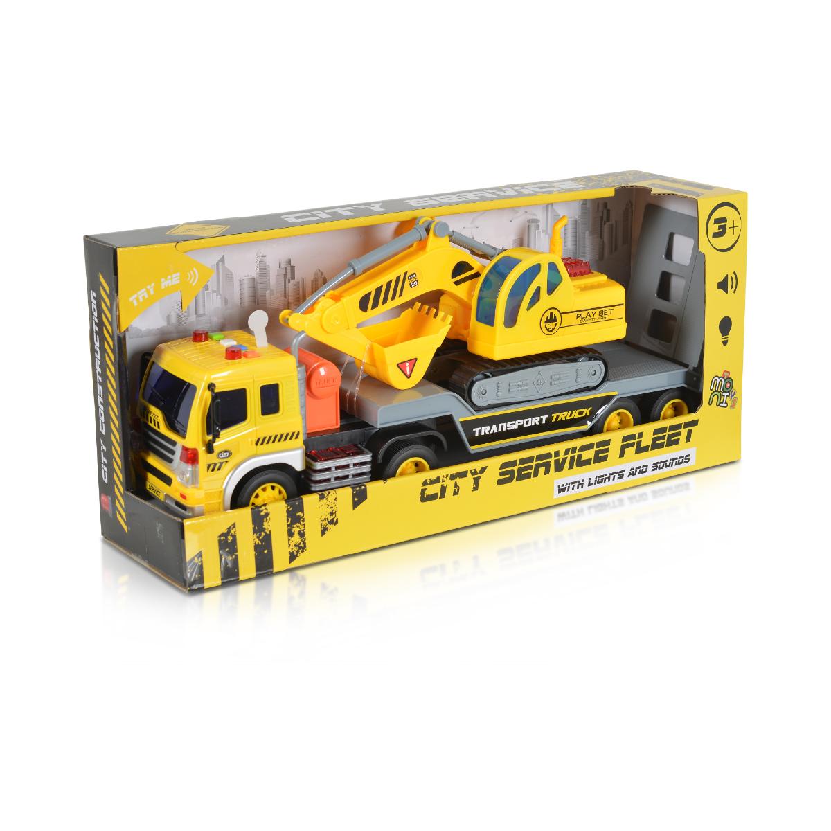 1:16 Truck with excavator WY571A