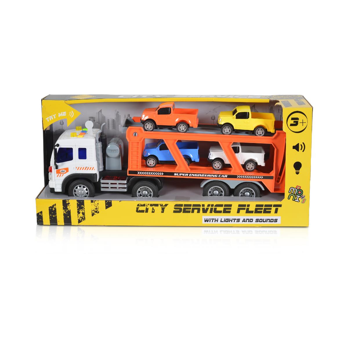 1:16 Car transporter WY572A