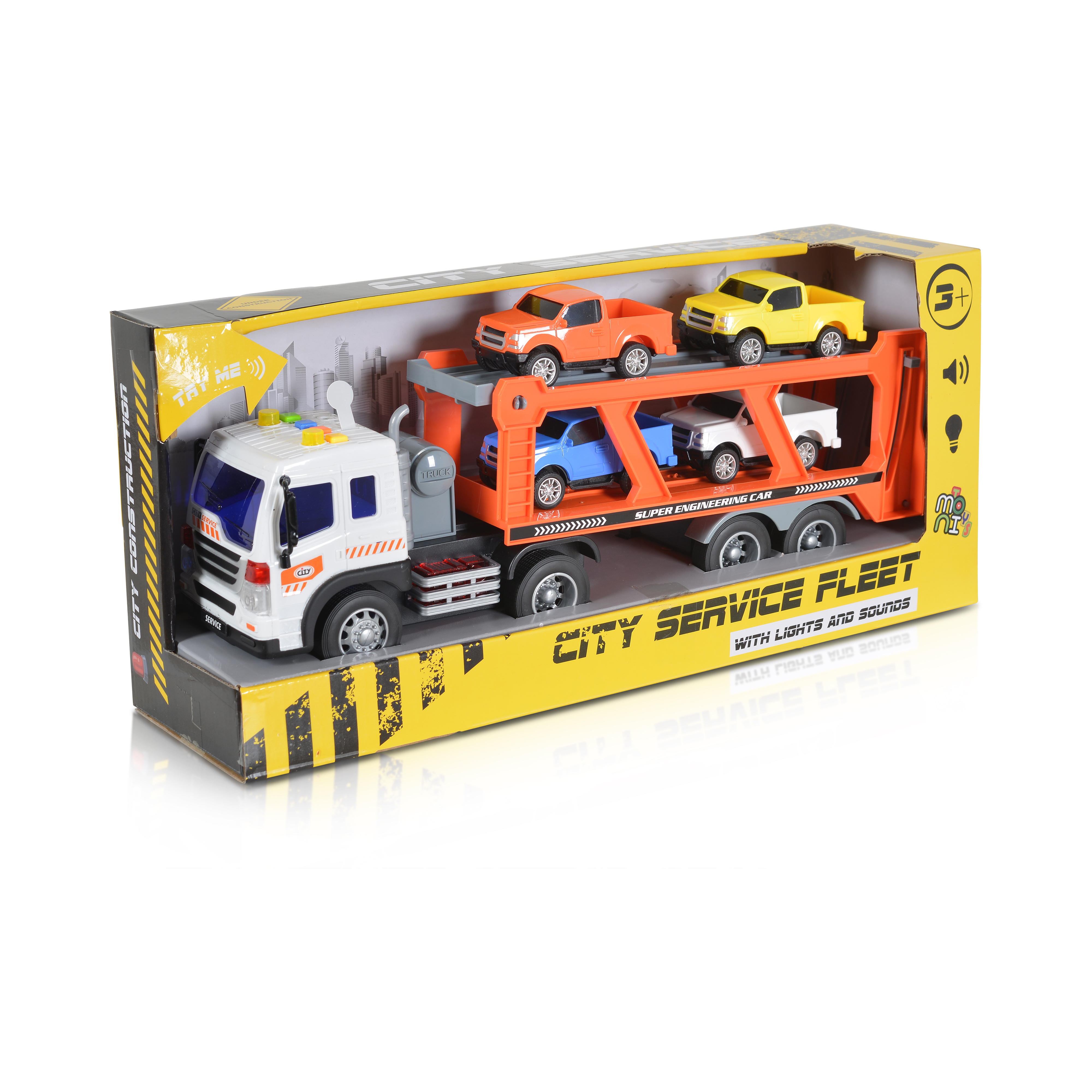 1:16 Car transporter WY572A