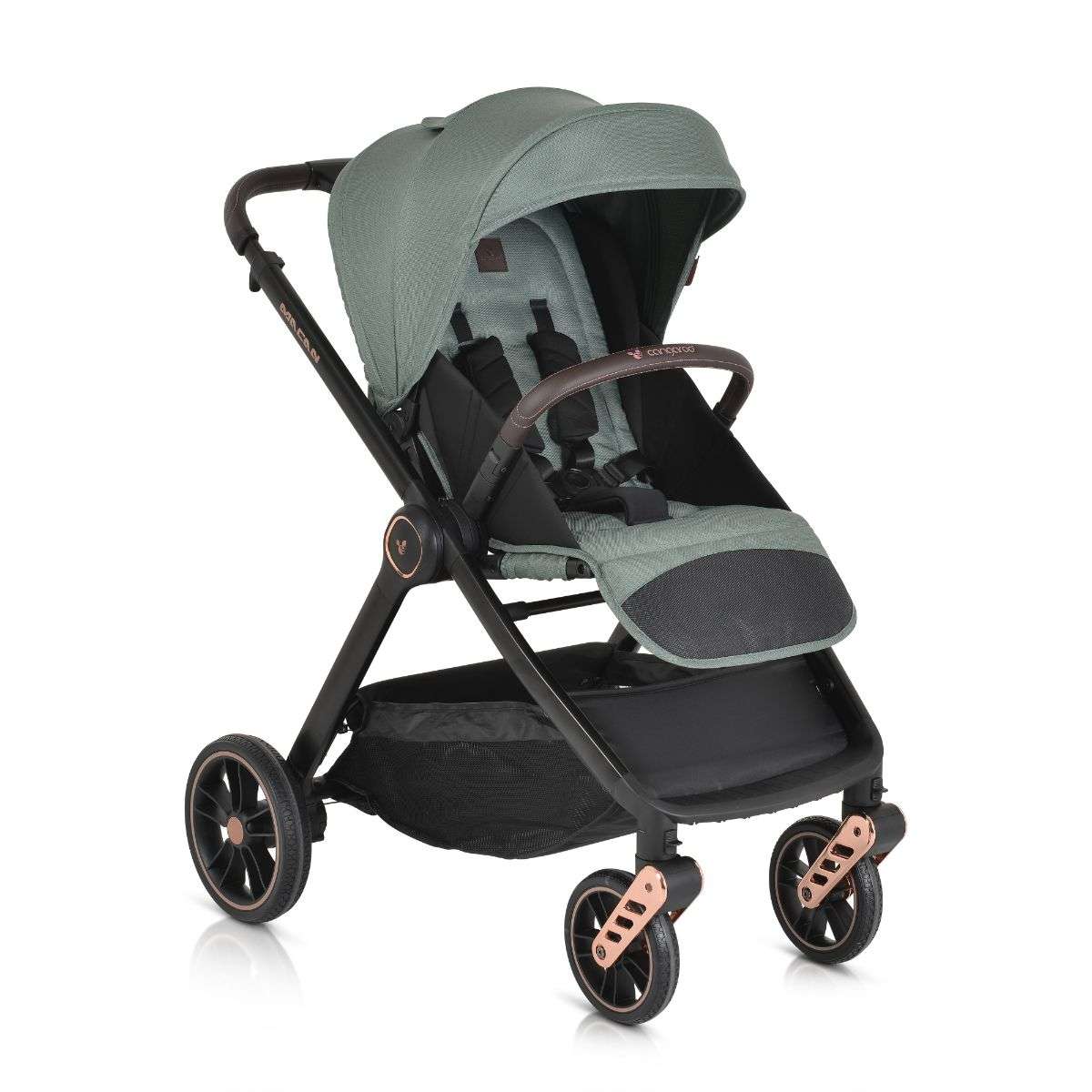 Combined stroller 2 in 1 Macan green
