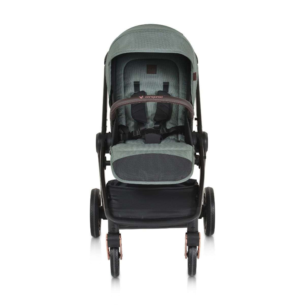 Combined stroller 2 in 1 Macan green