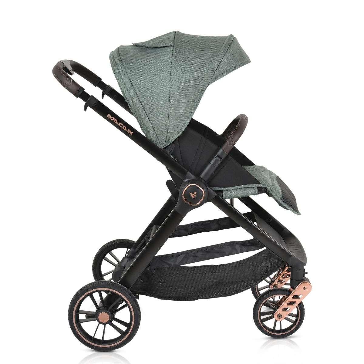 Combined stroller 2 in 1 Macan green