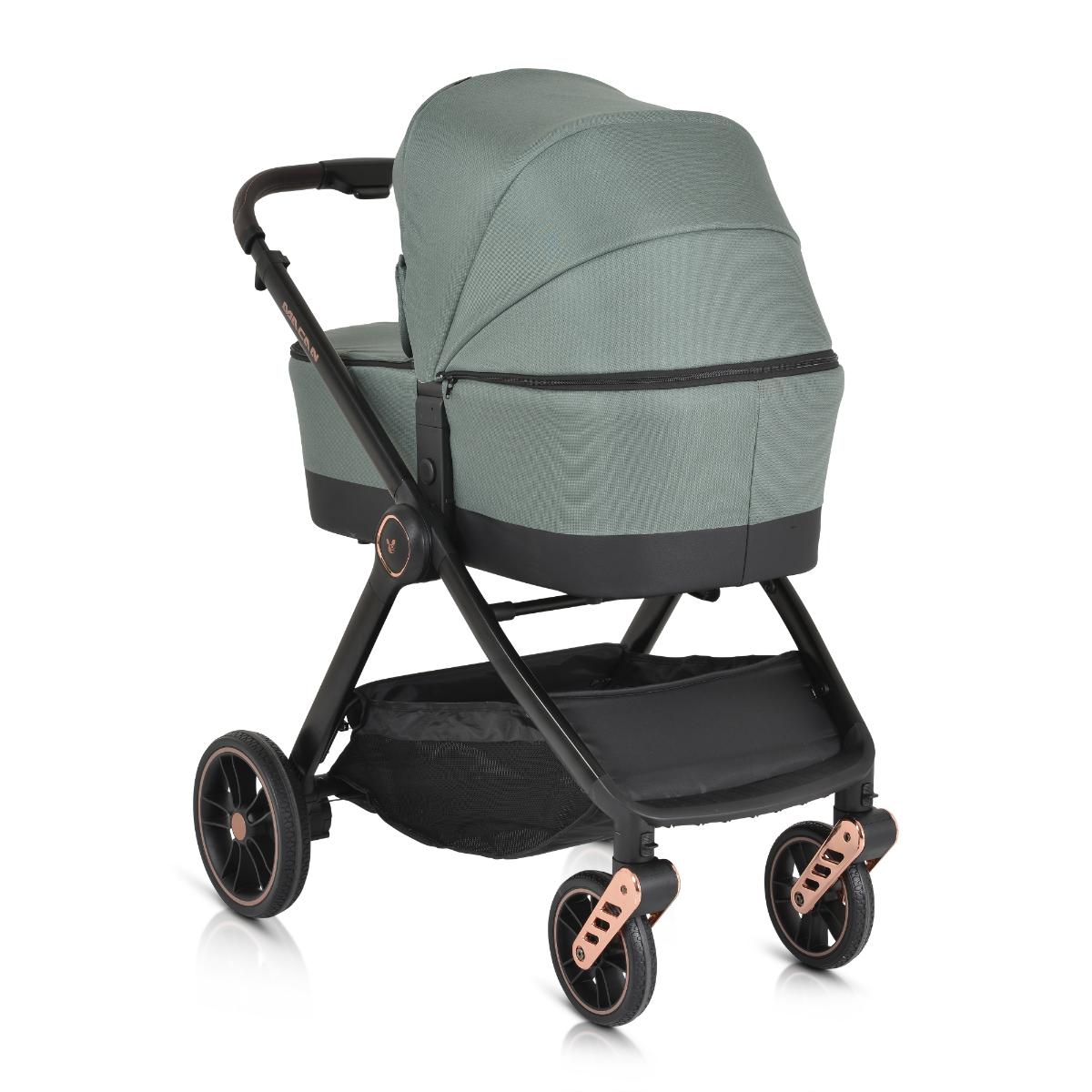 Combined stroller 2 in 1 Macan green