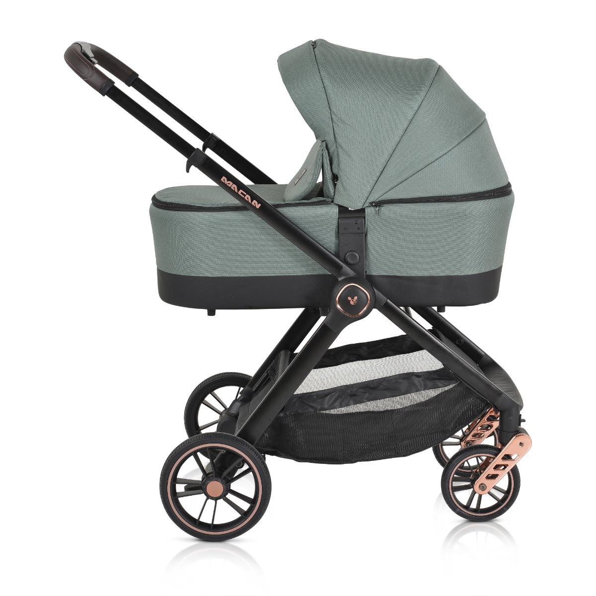 Combined stroller 2 in 1 Macan green