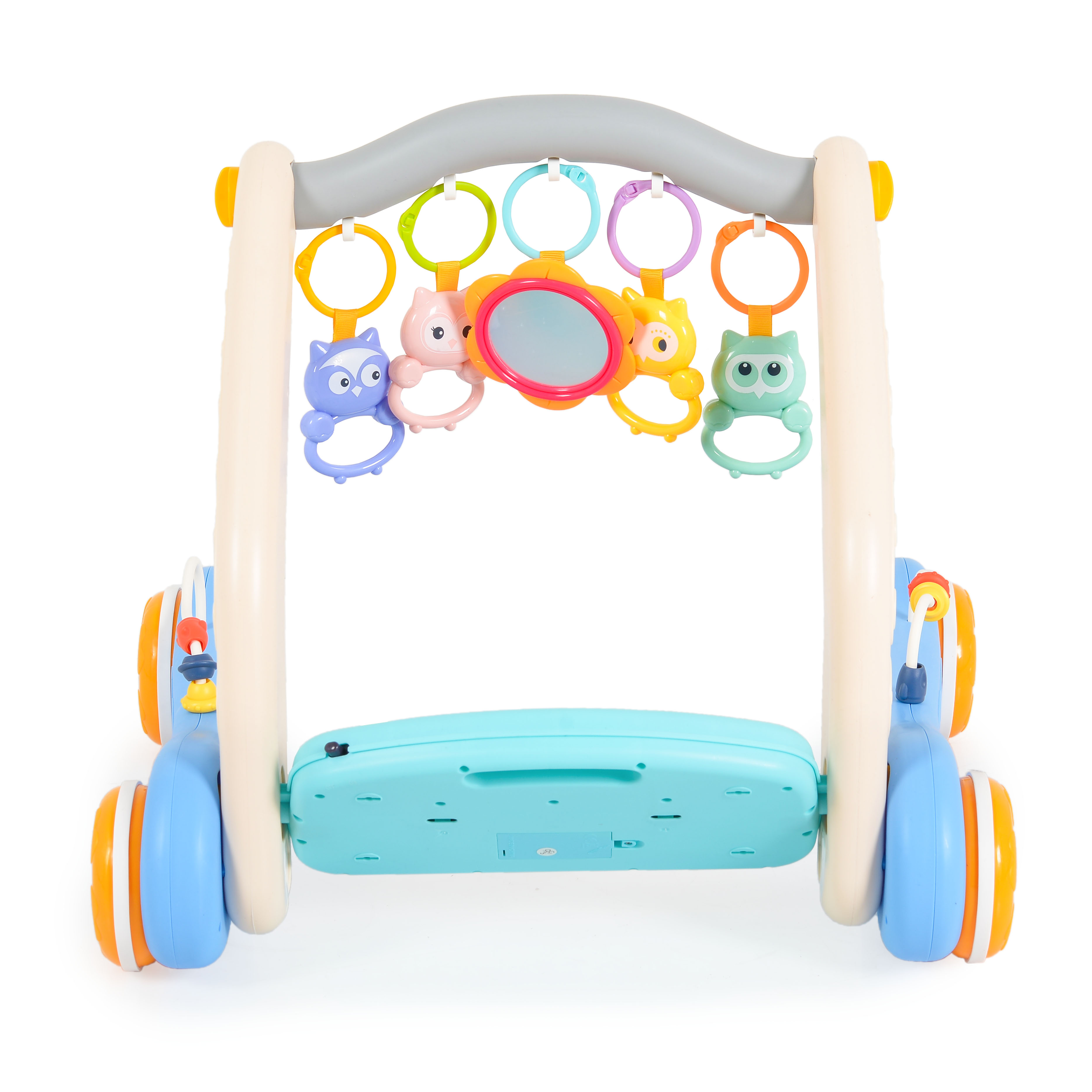 Играчка за прохождане 2в1 Piano blue HE0637