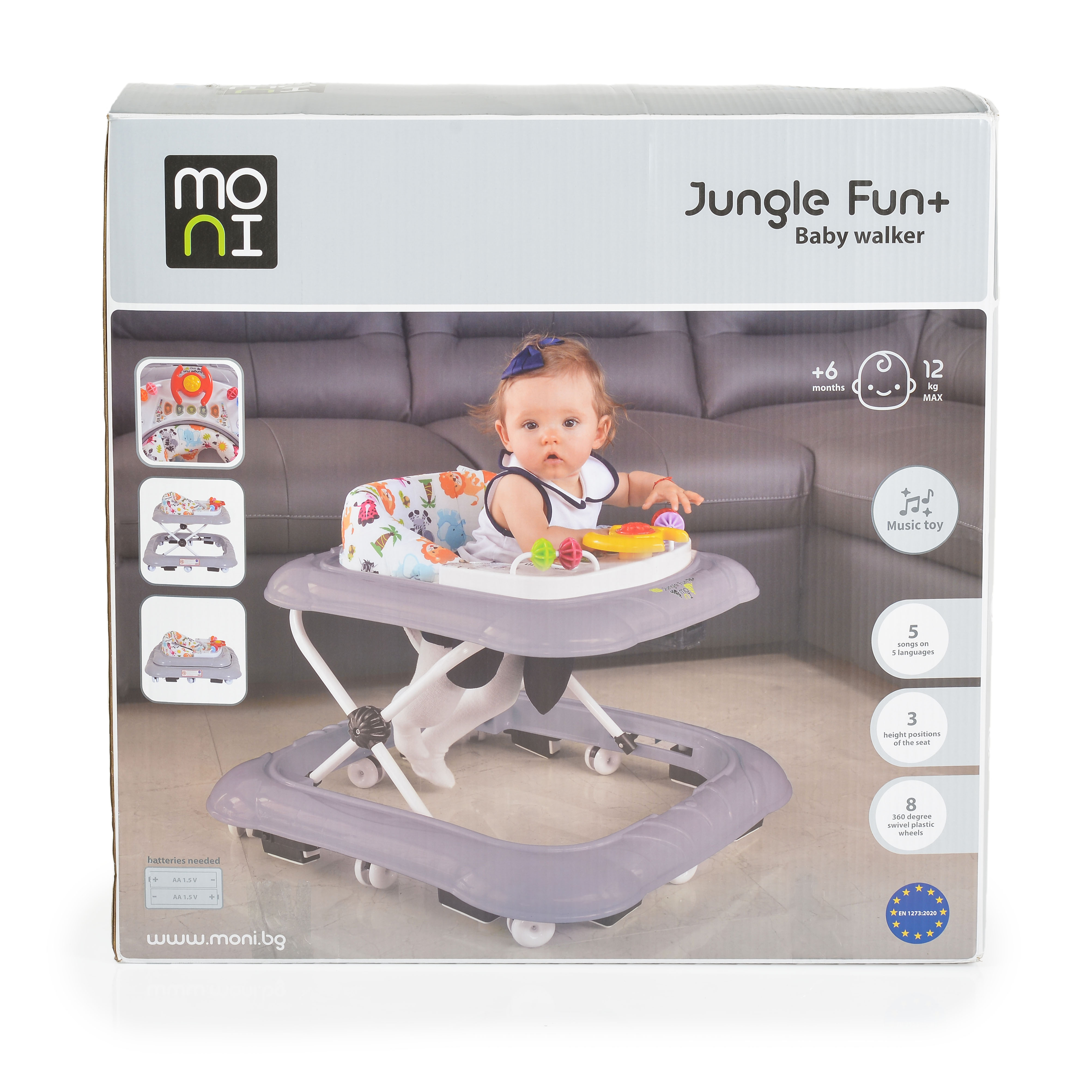Jungle fun walker + son