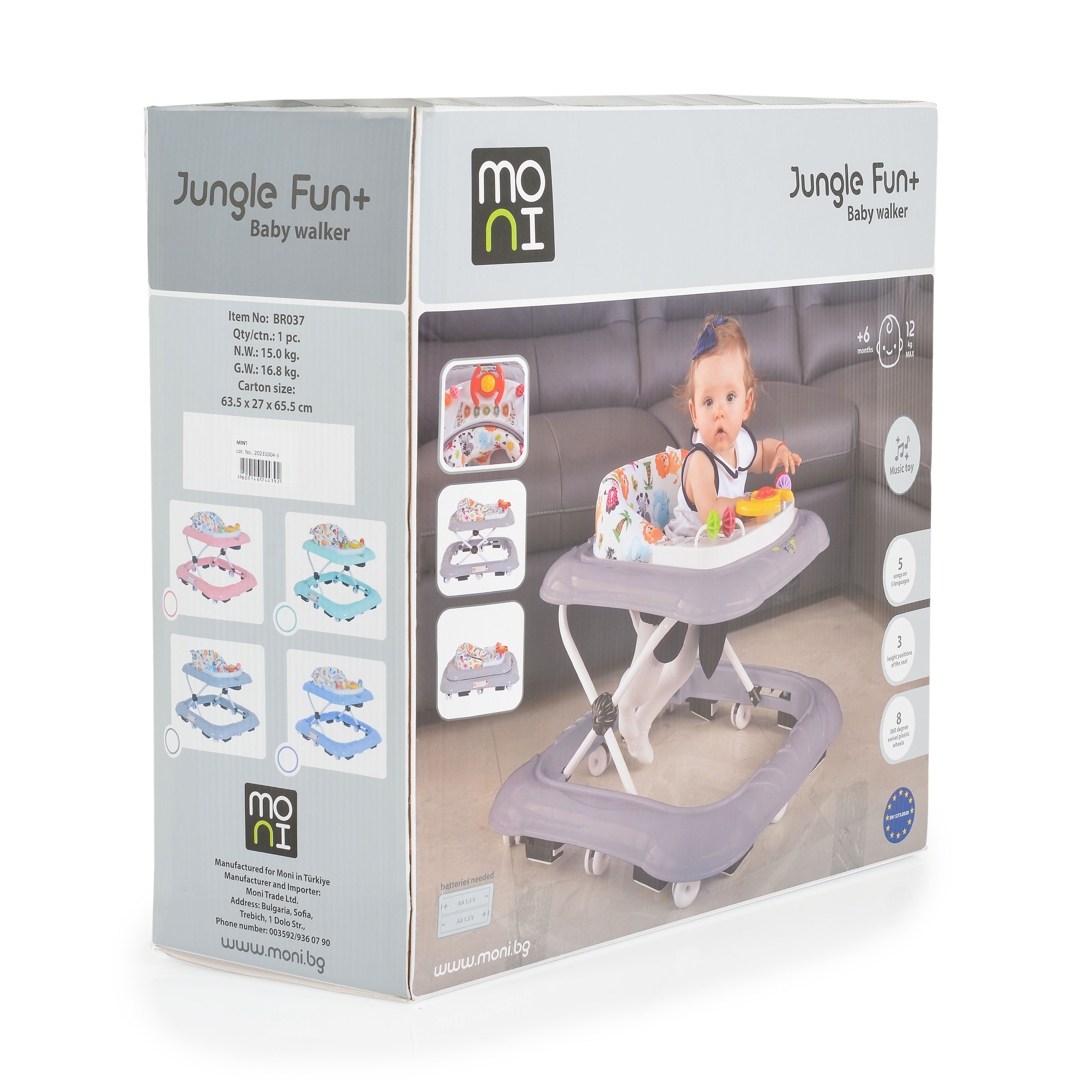 Jungle fun walker + son