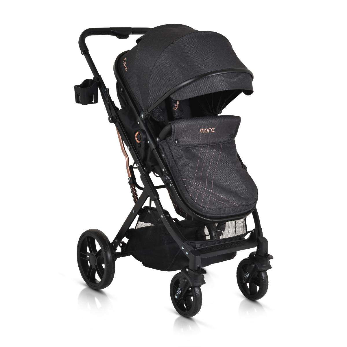 Travel system stroller Raffaello black