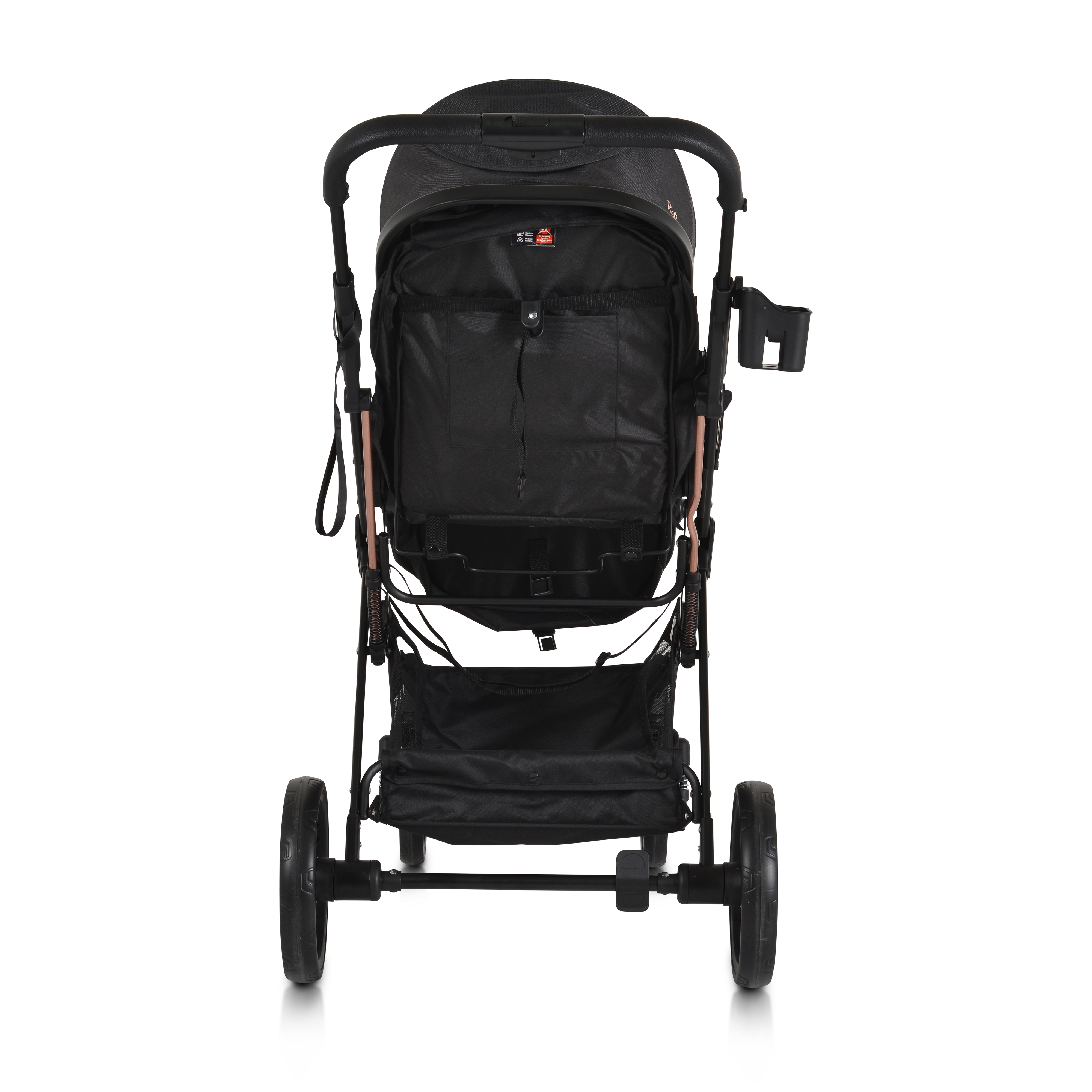 Travel system stroller Raffaello black