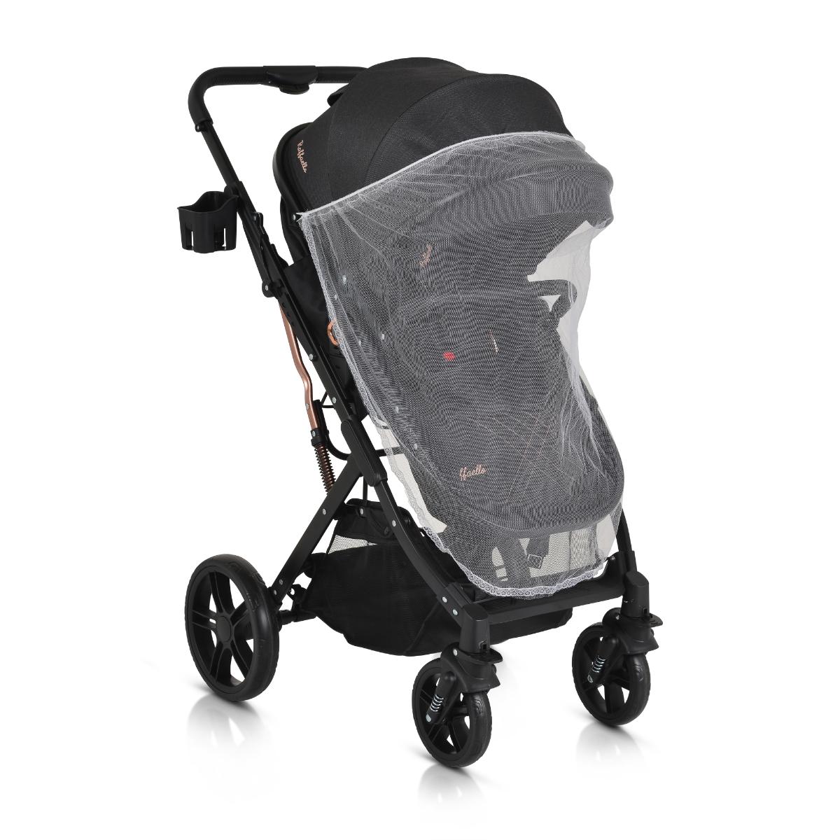 Travel system stroller Raffaello black