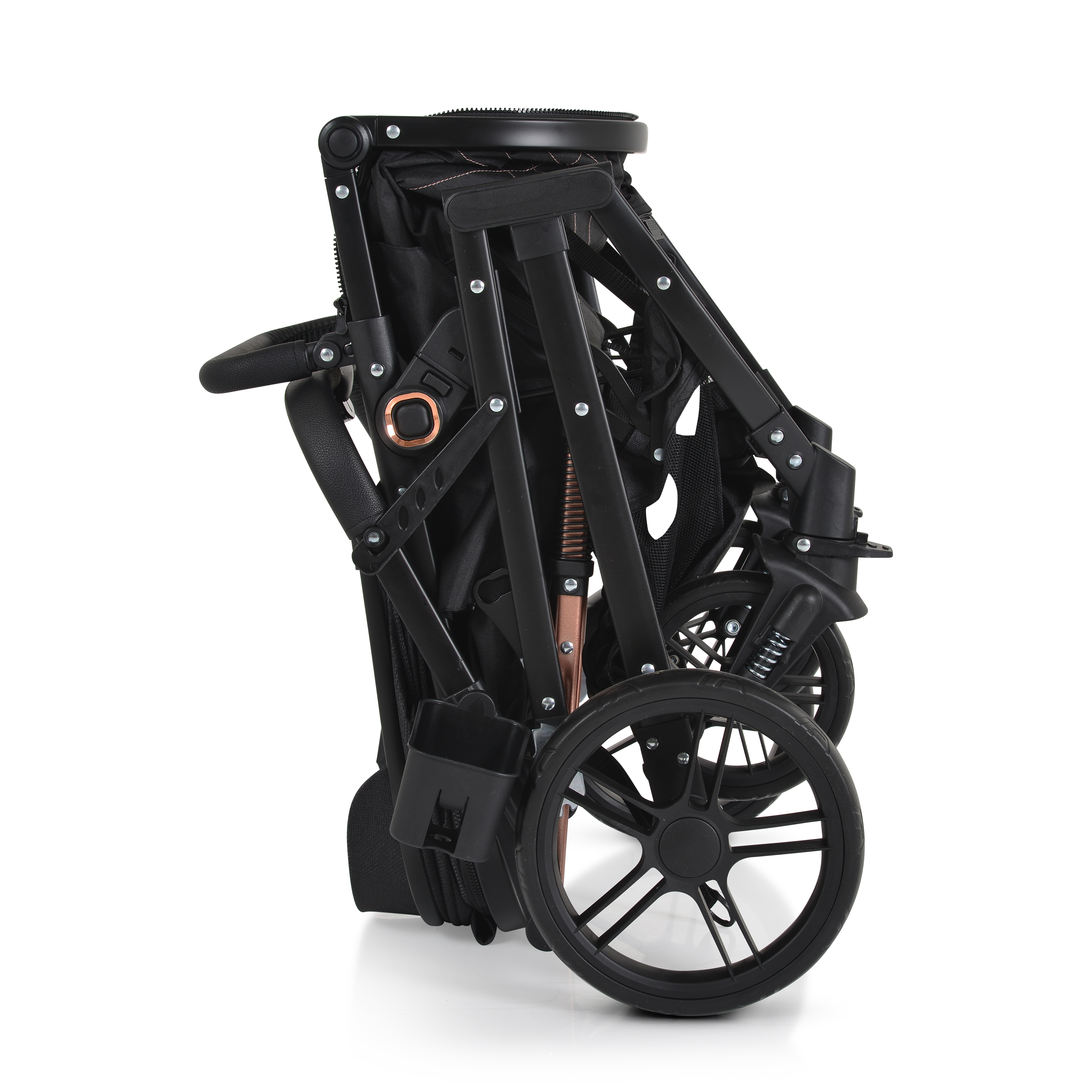 Travel system stroller Raffaello black