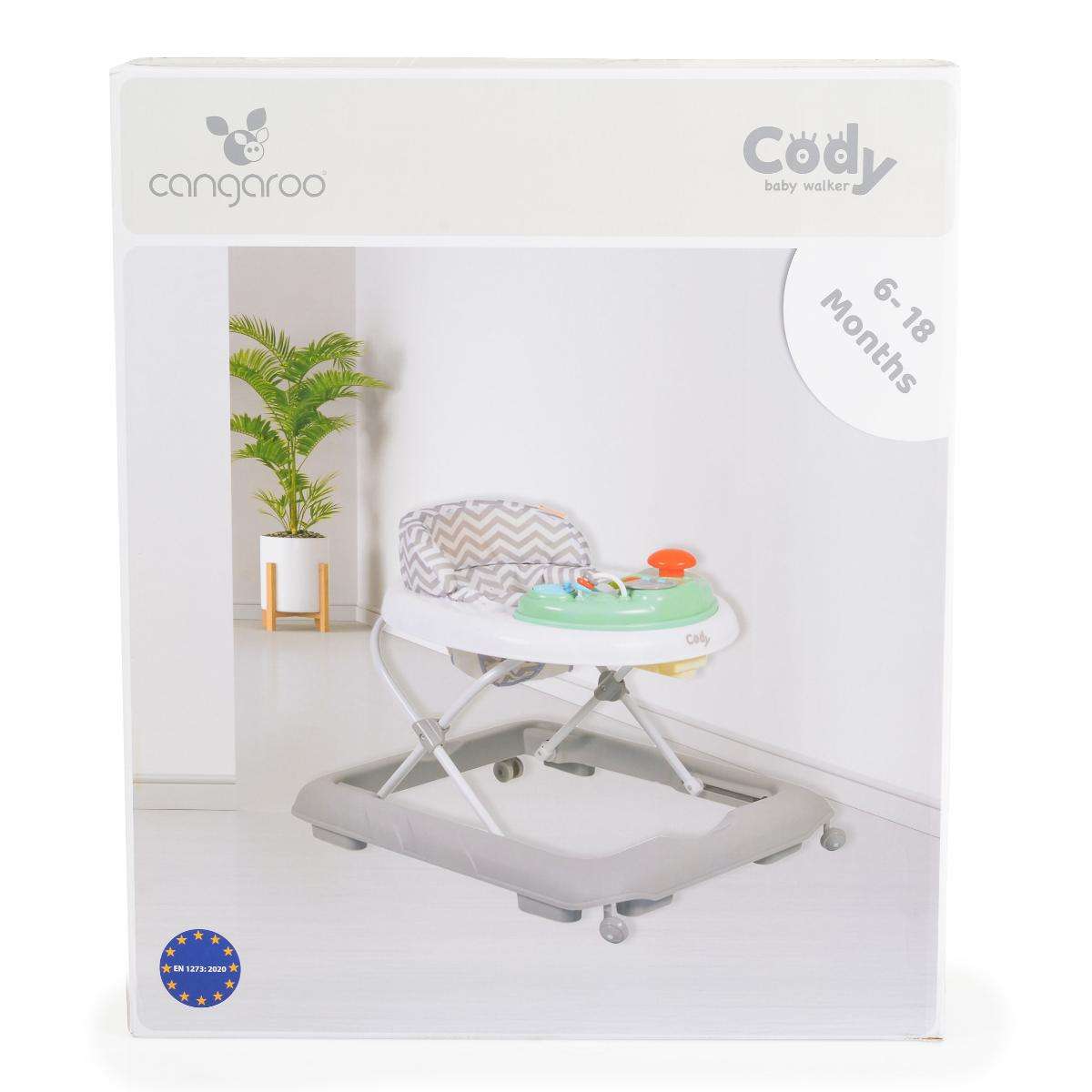 Baby walker Cody pastel pink