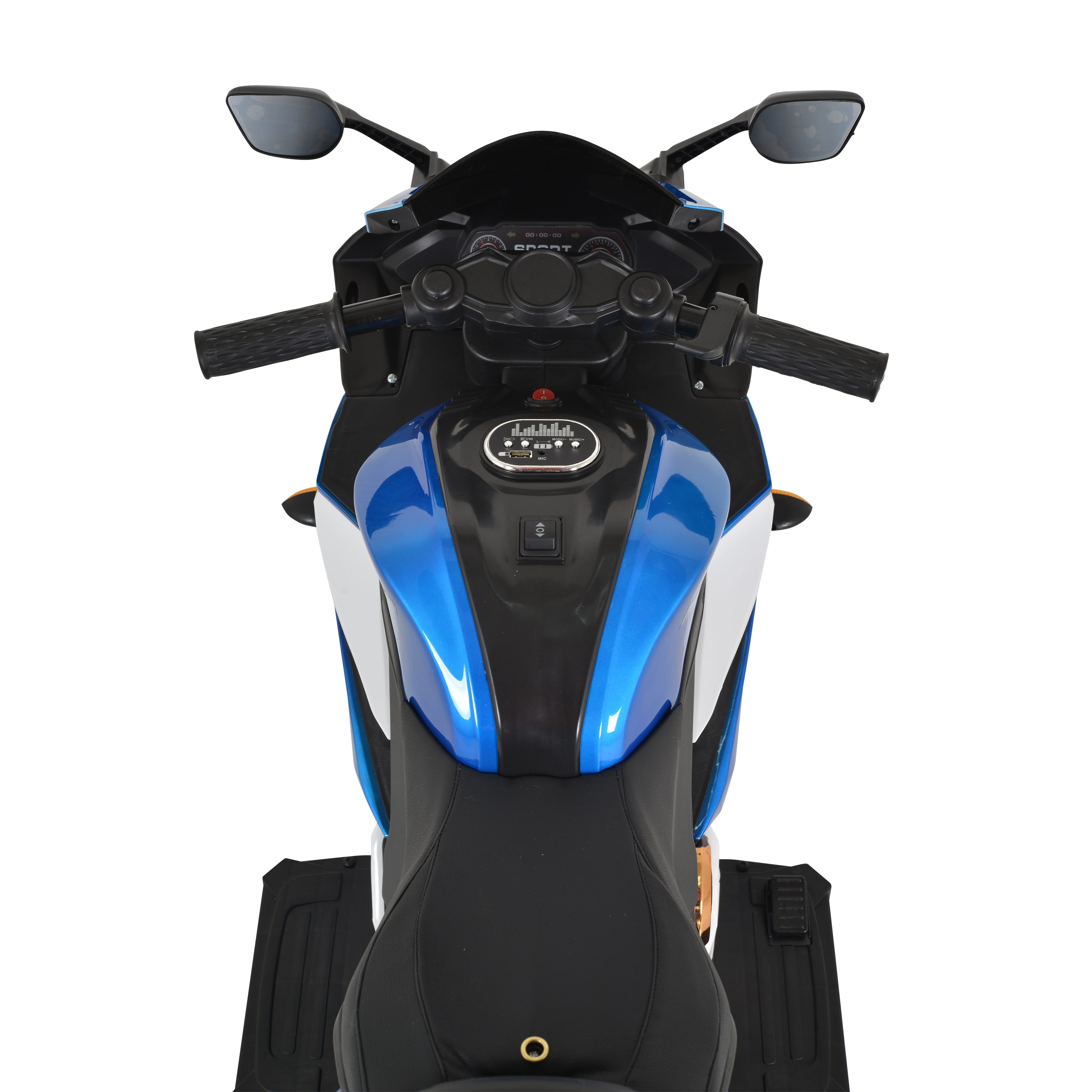 BO Motocross painting blue