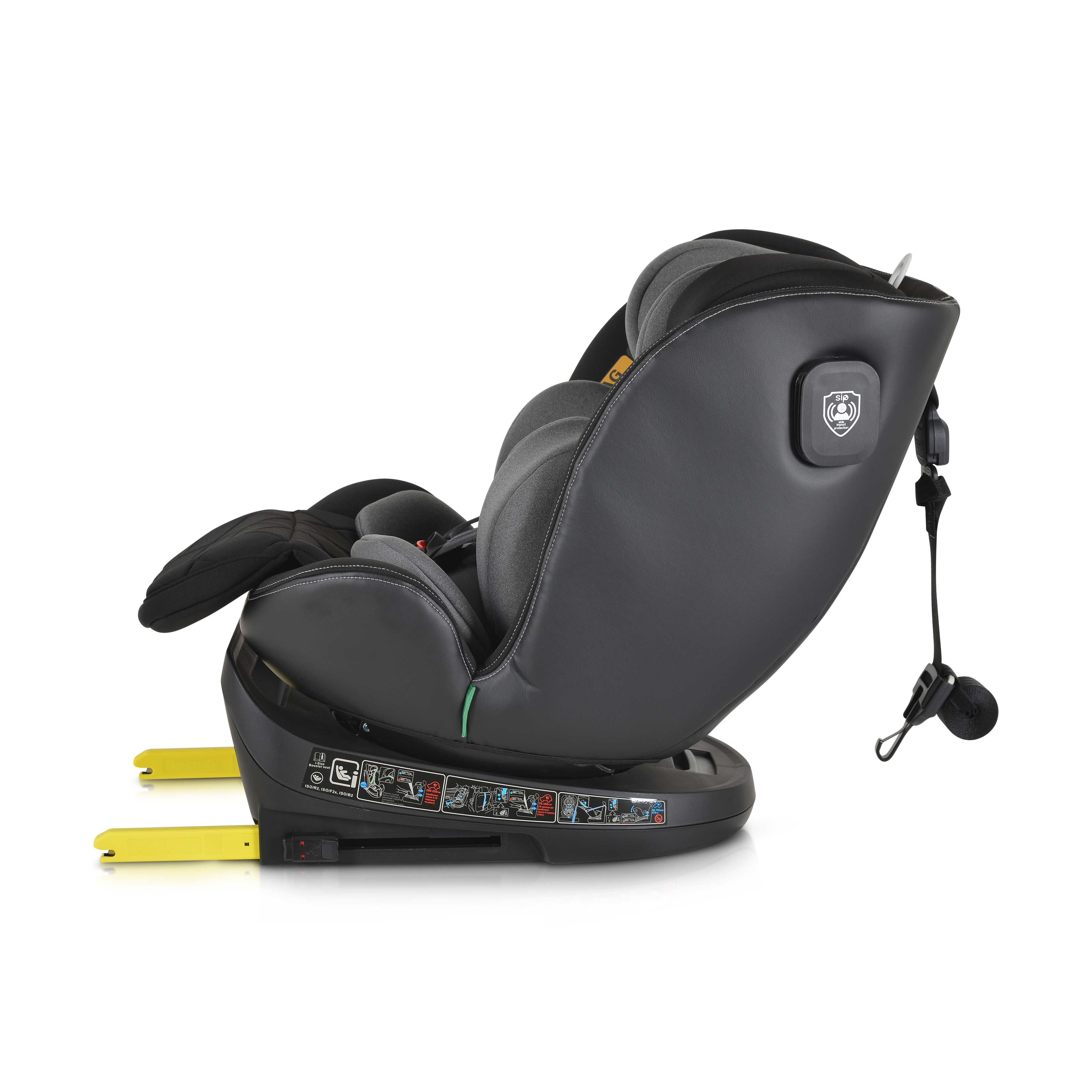 Baby car seat Castor 40-150cm grey