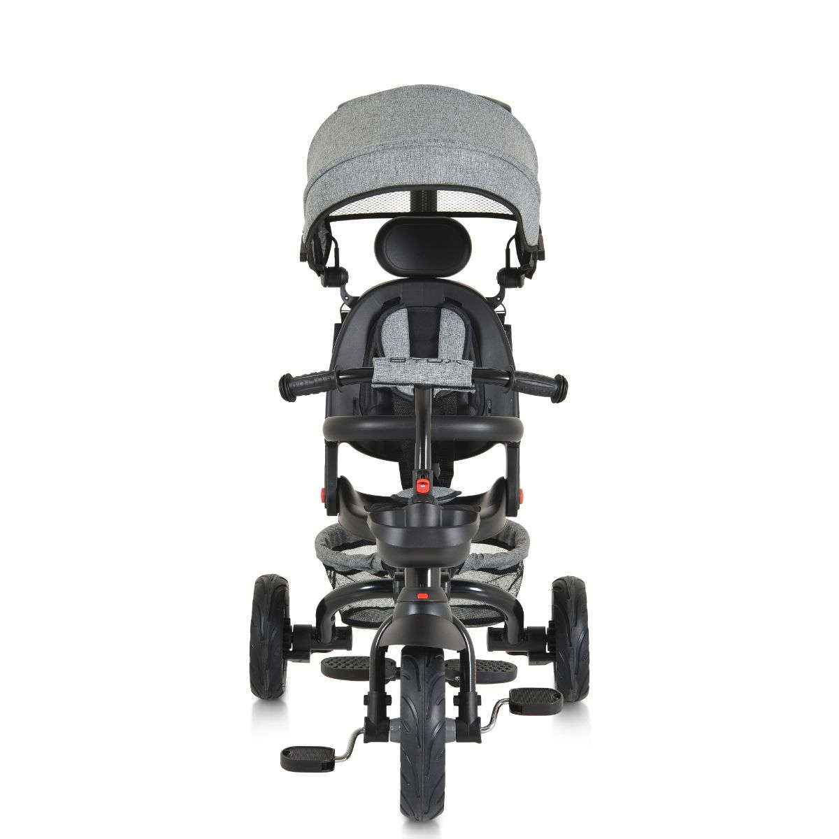 Tricycle Explore with foldable handlebar grey