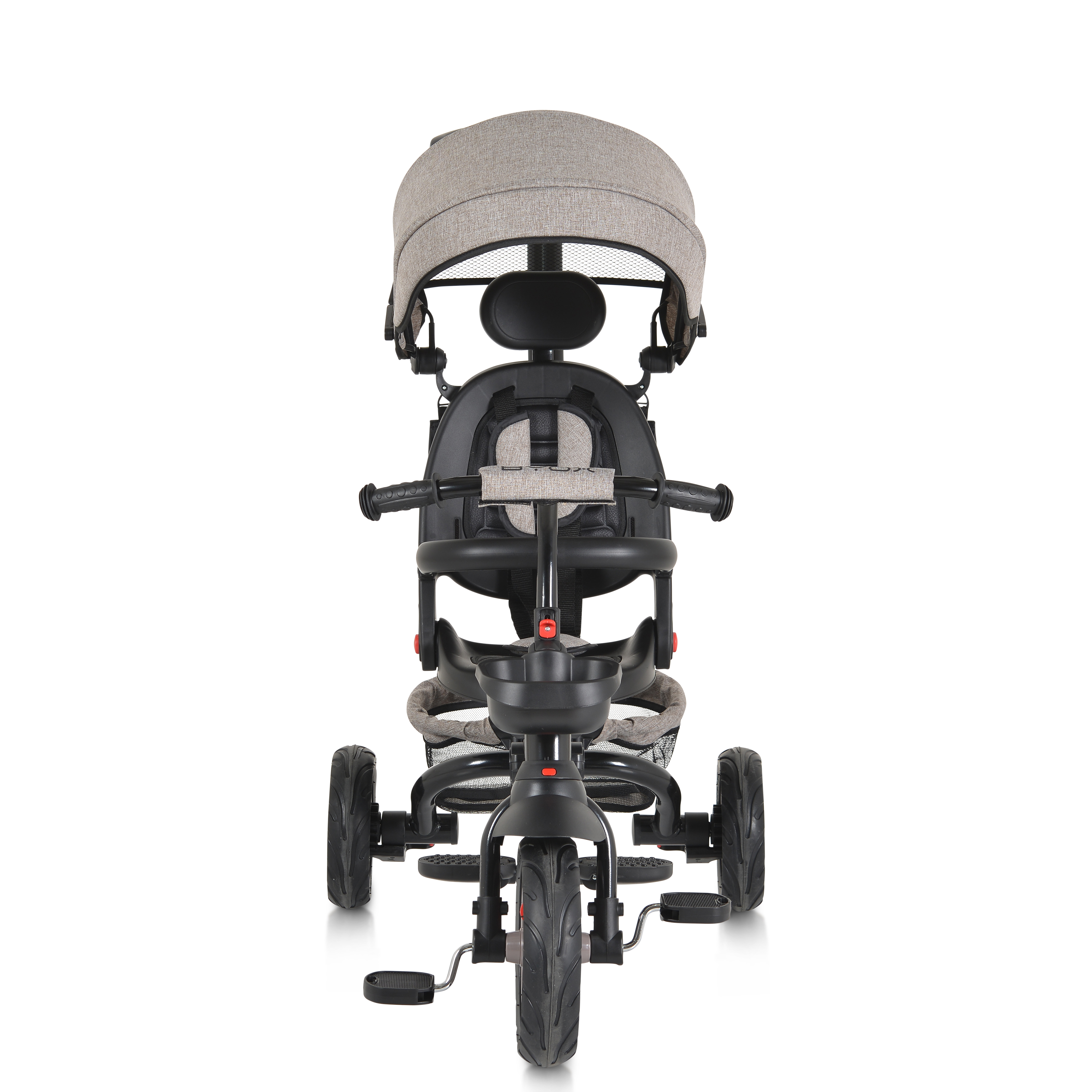Tricycle Explore with foldable handlebar beige