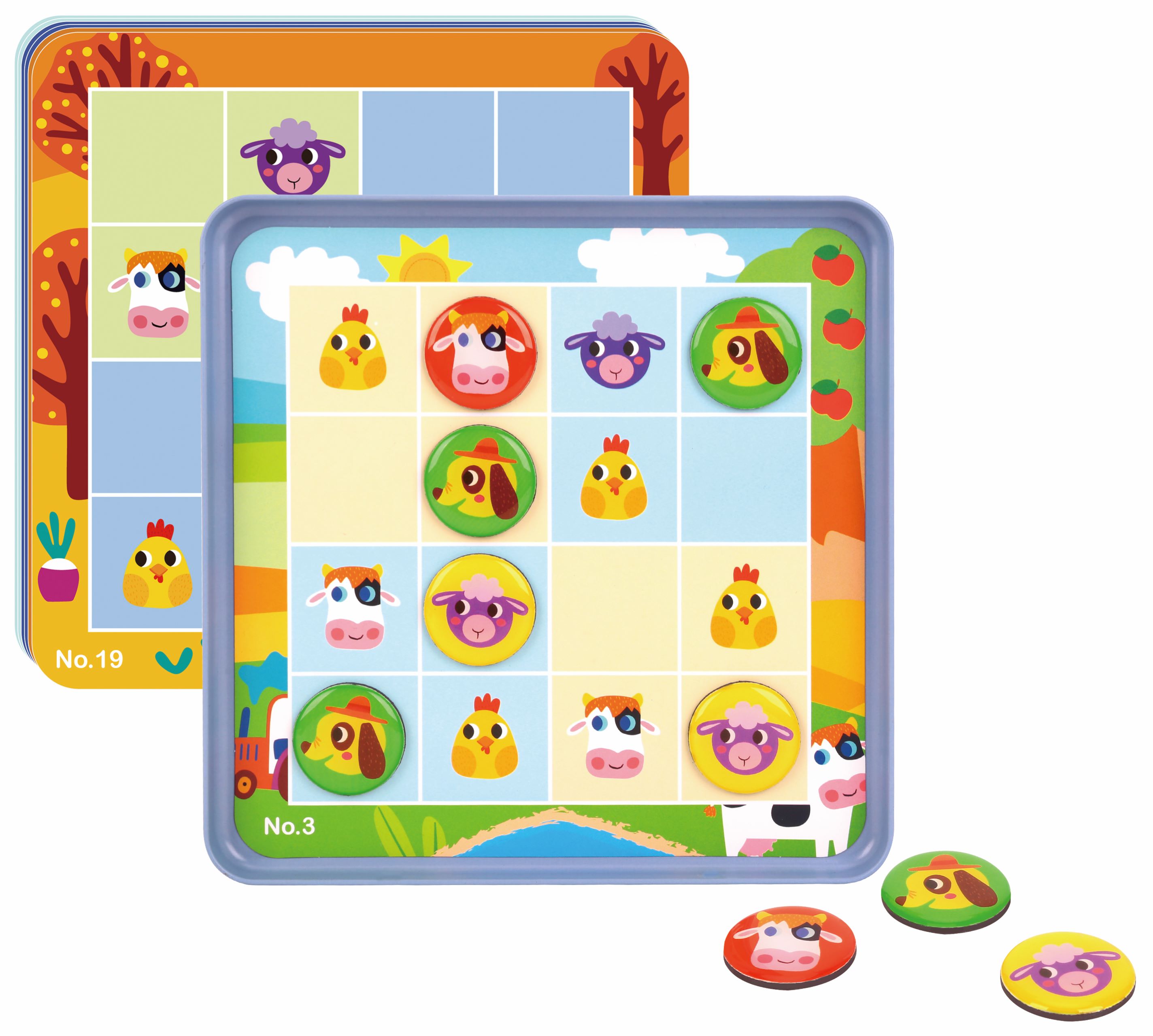 Tooky Toy TL631 Farm Sudoku